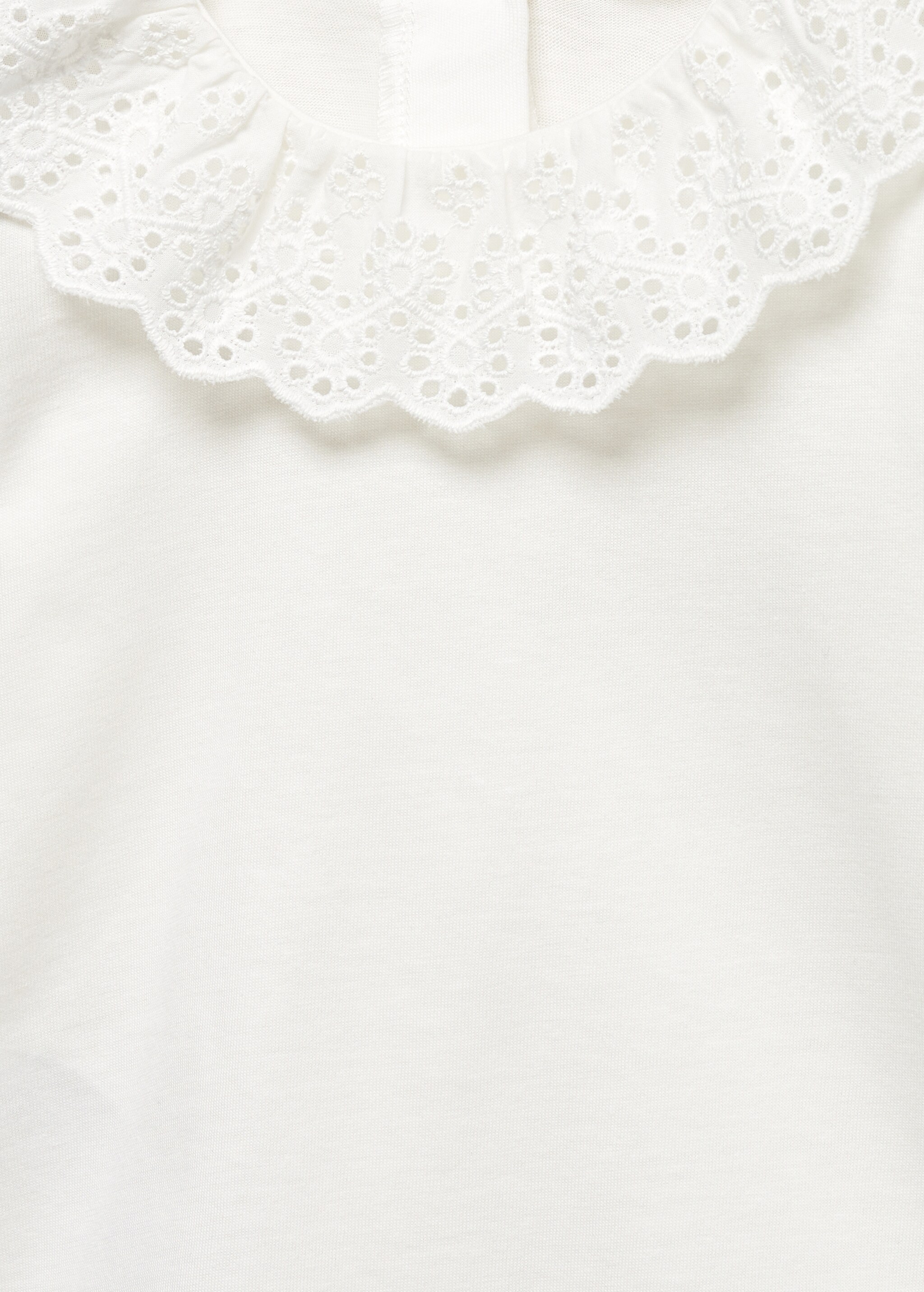 Babydoll collar cotton T-shirt - Details of the article 0