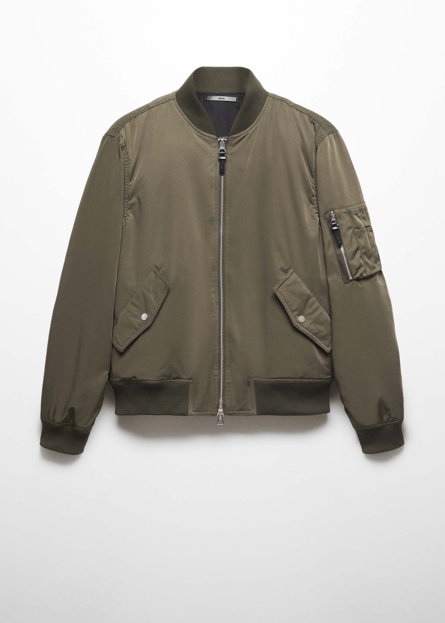 Water repellent bomber jacket - Man | MANGO USA