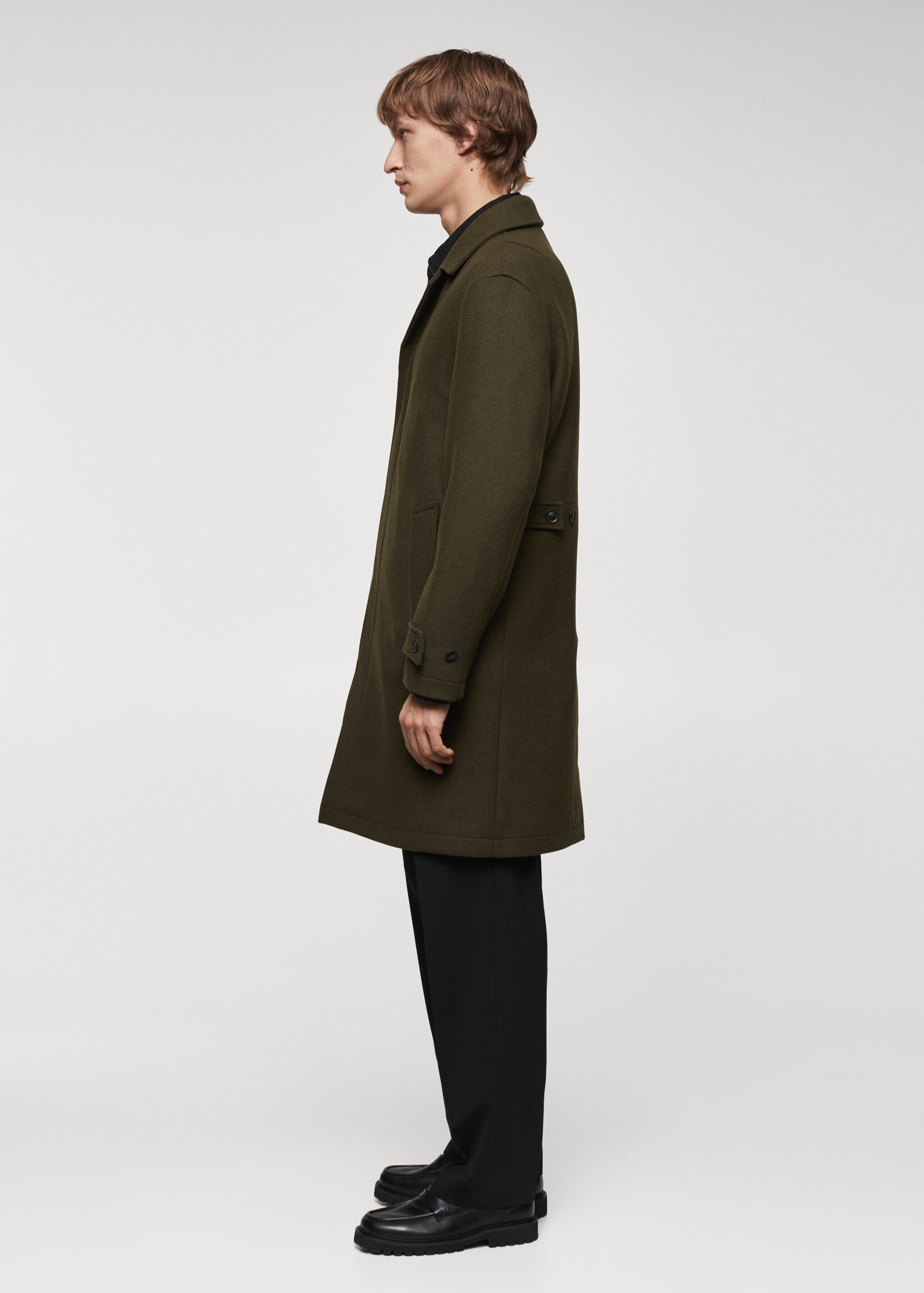  Regular fit wool coat - Details of the article 1