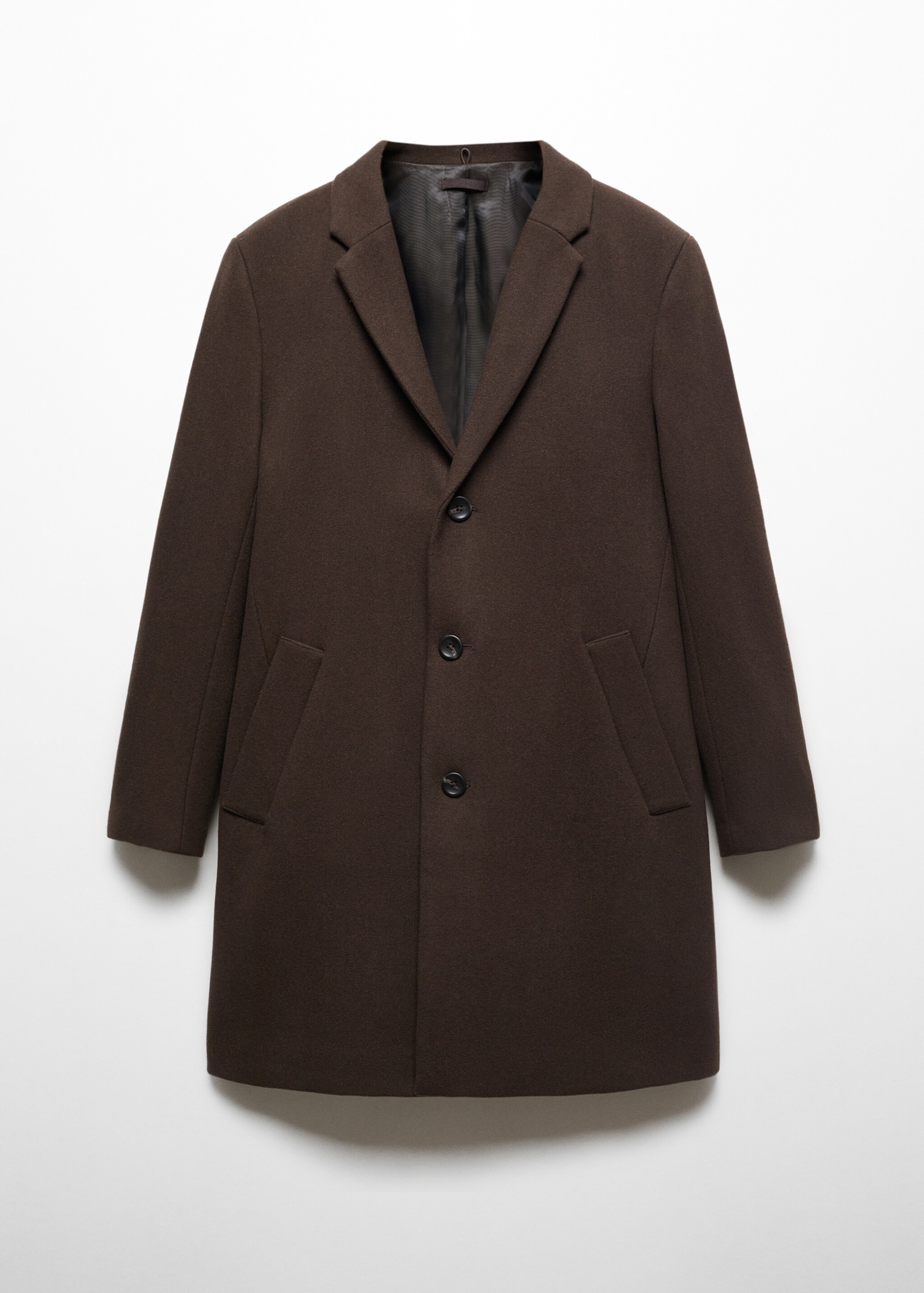 Wool coat with detachable collar - Details of the article 8