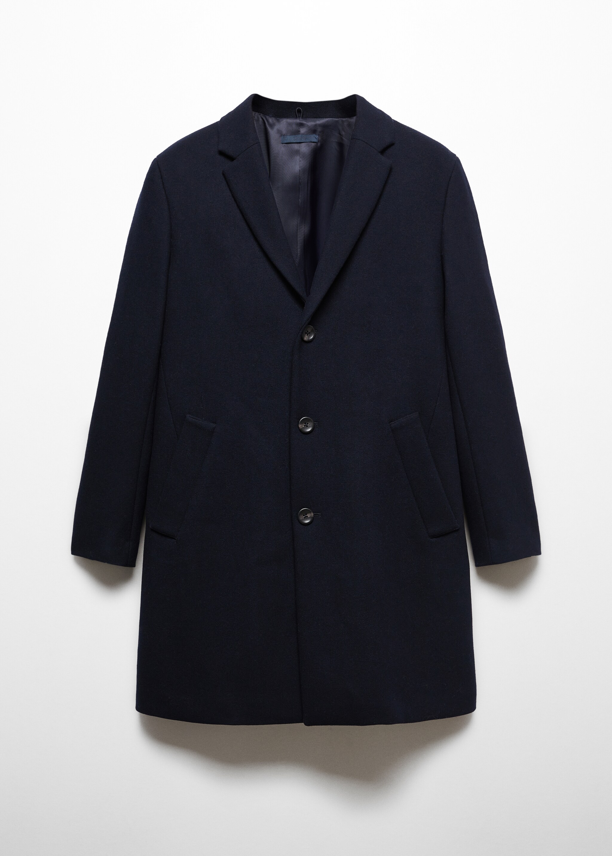 Пальто из шерсти со съемным воротником - Деталь изделия 8