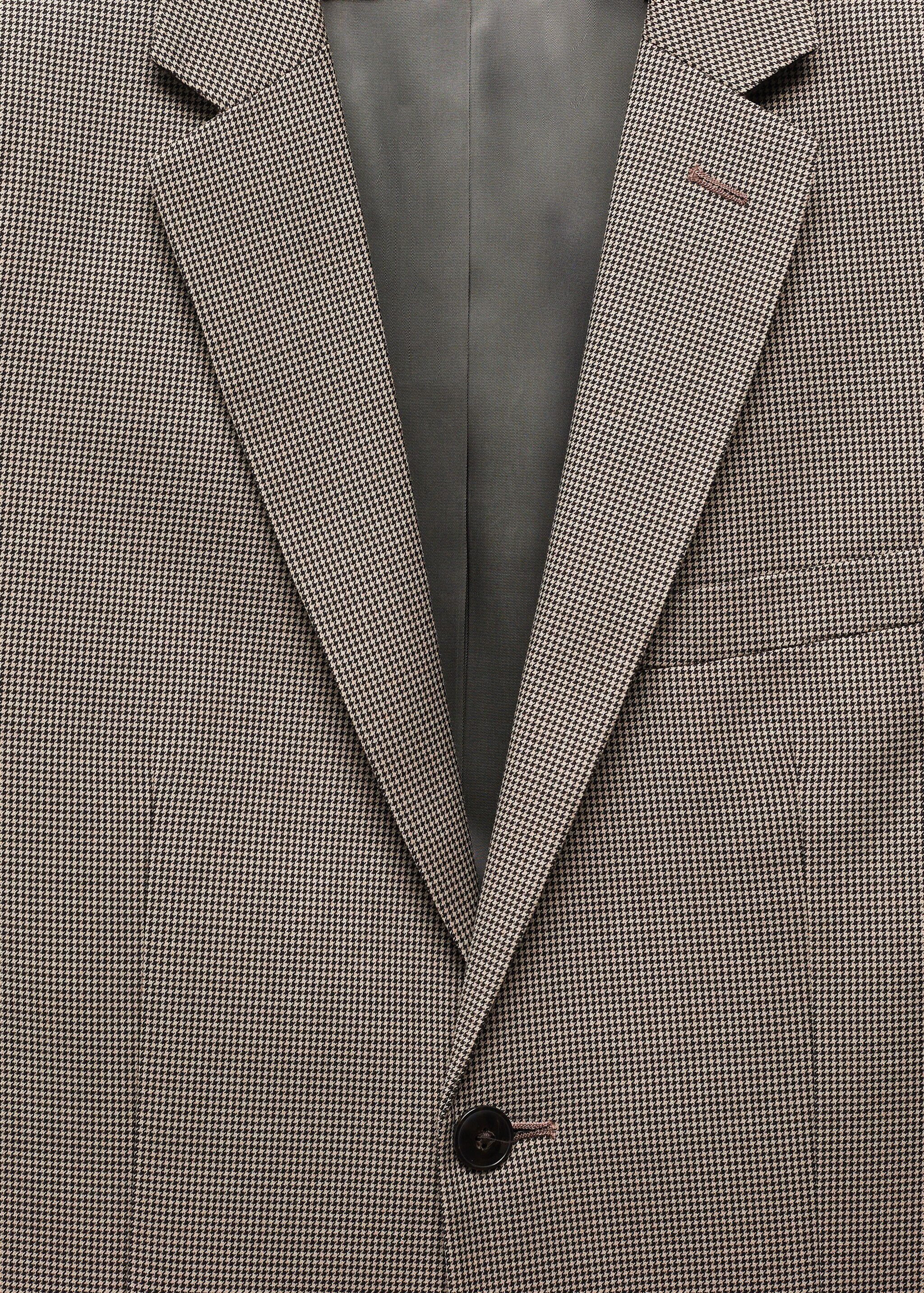 Super slim-fit suit jacket in stretch fabric - Details of the article 8