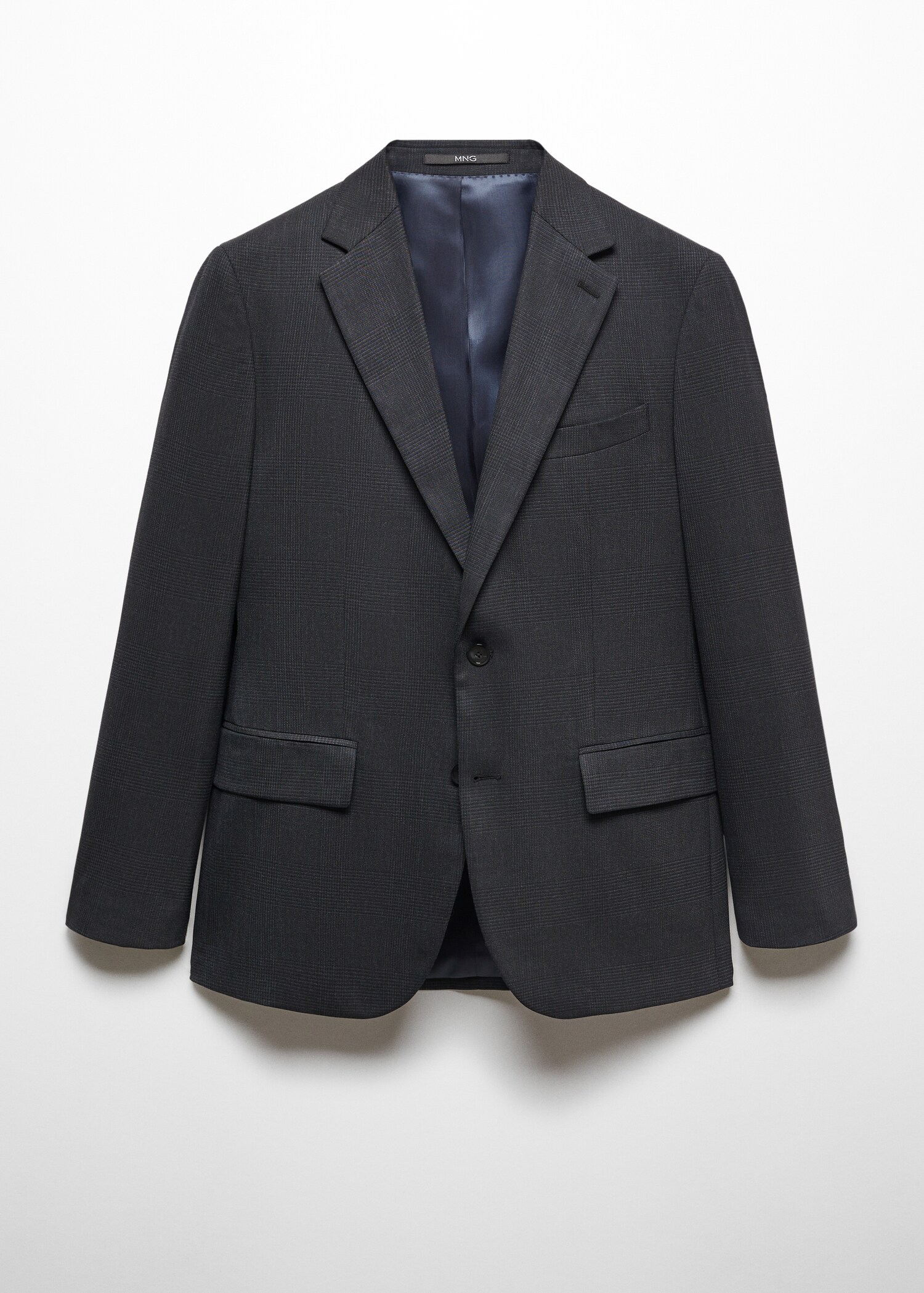 Blazer de fato de lã fria slim fit - Artigo sem modelo