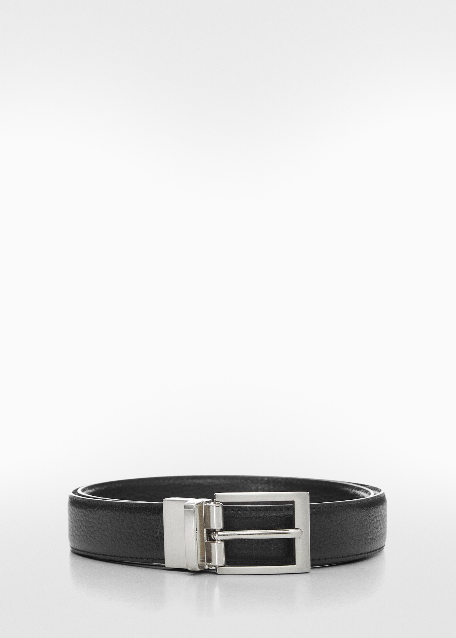 Ceinture cuir grainé - Article sans modèle