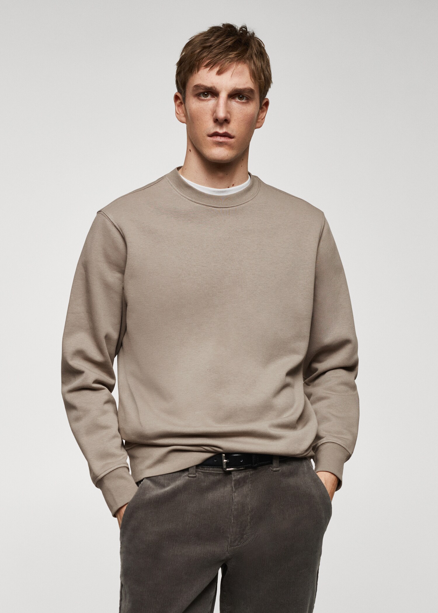 Sudadera ligera algodón - Plano medio