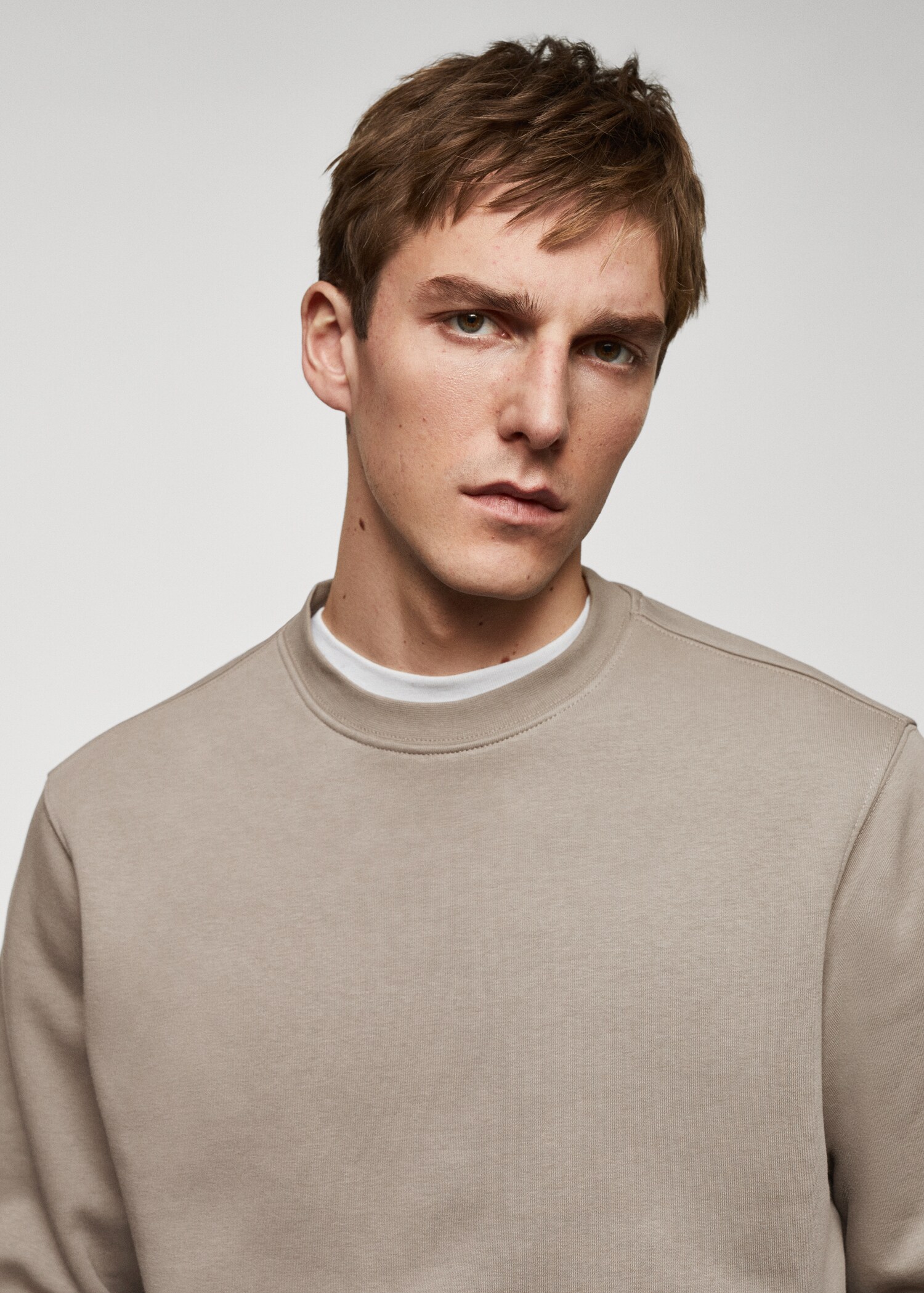 Lightweight cotton sweatshirt - Details of the article 1