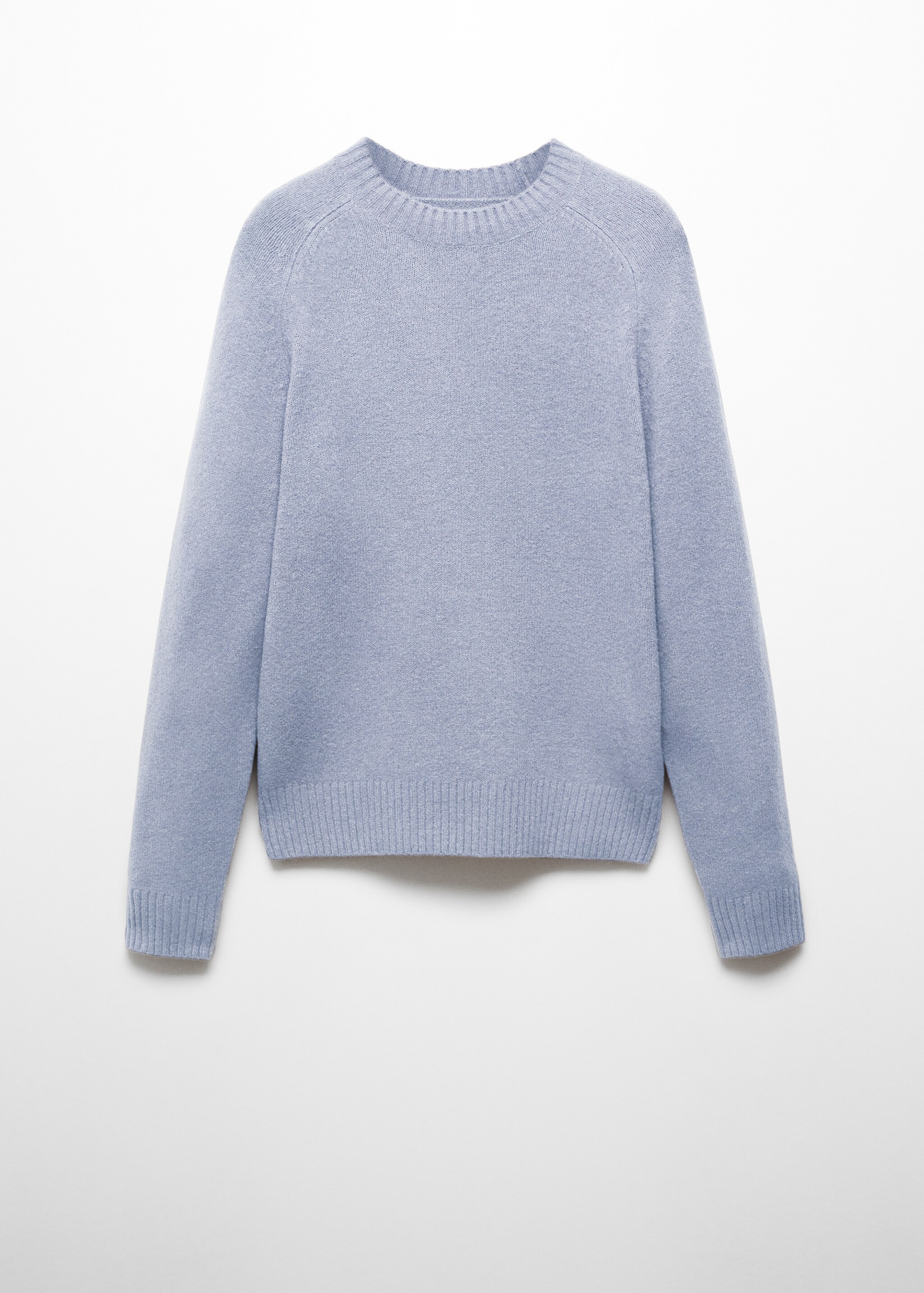 Sweter z prążkowanej dzianiny - Artykuł bez modela/modelki