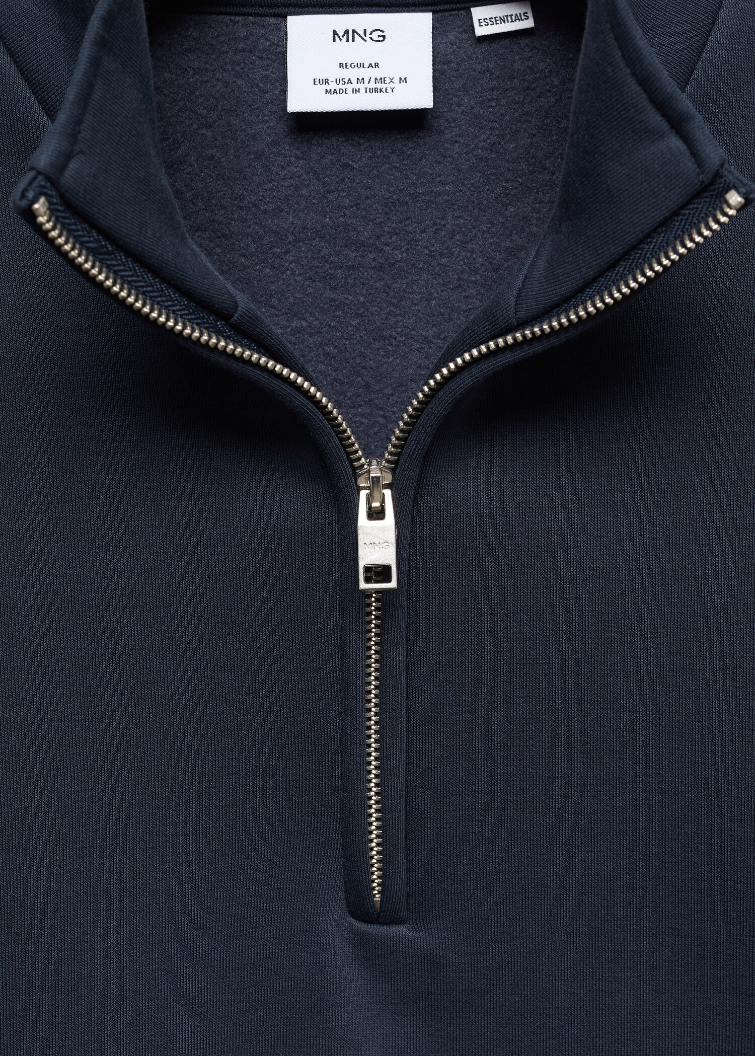 Sweat-shirt coton fermeture Éclair - Homme | MANGO France métropolitaine Sweat-shirt coton fermeture Éclair - Homme | MANGO France métropolitaine