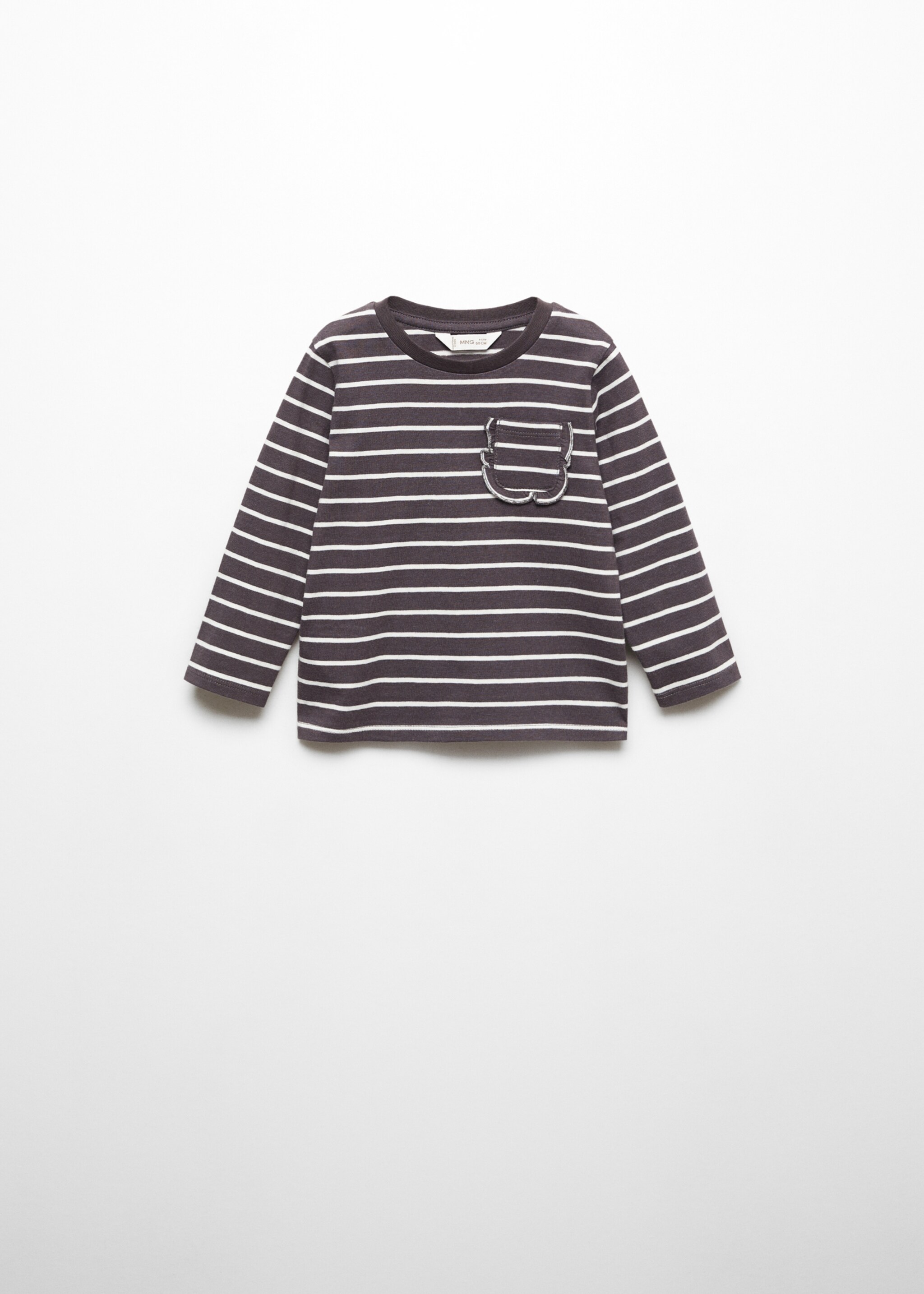 Striped long sleeves t-shirt - Article without model