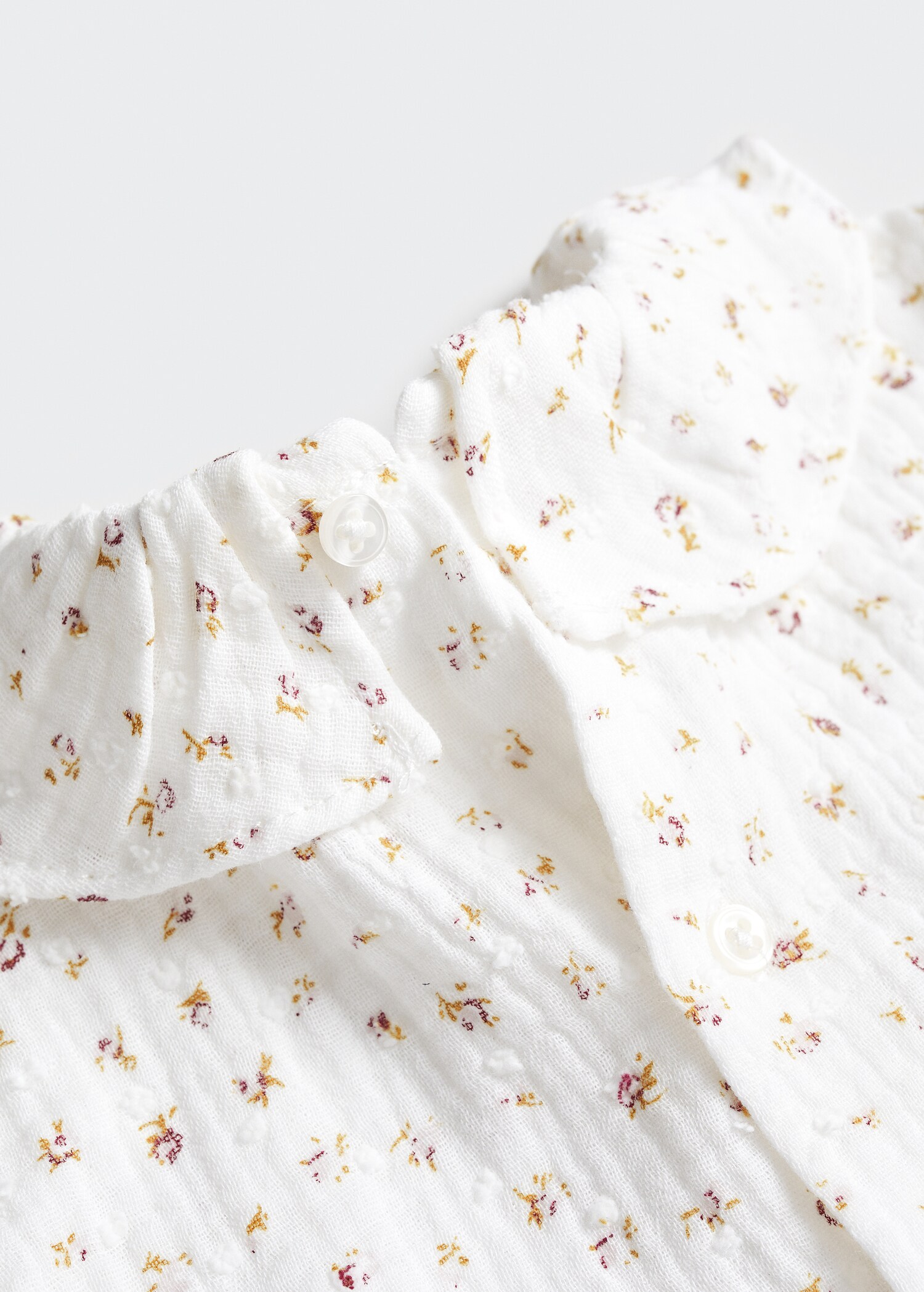 Blouse en coton imprimée - Détail de l'article 0