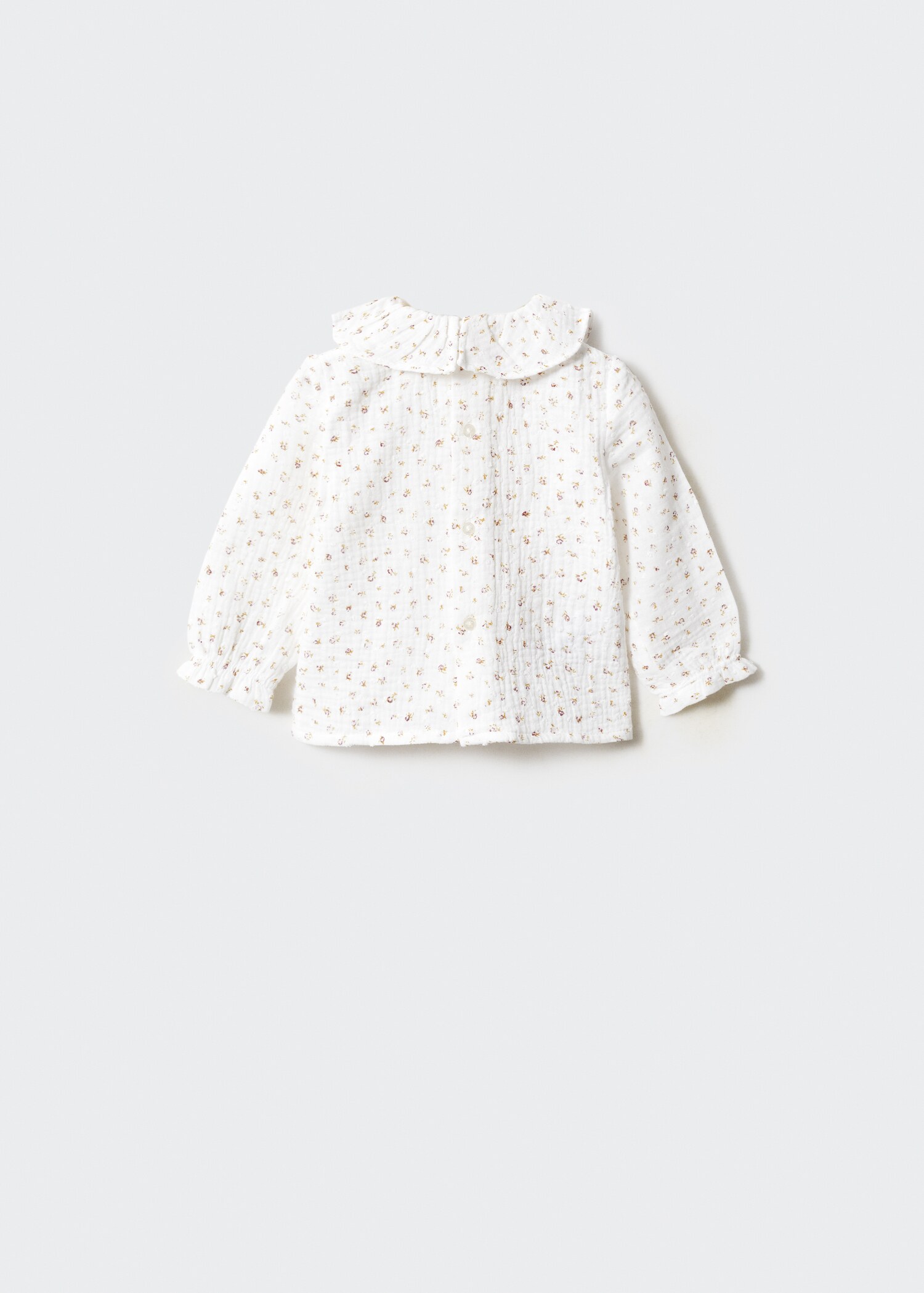 Blouse en coton imprimée - Verso de l’article