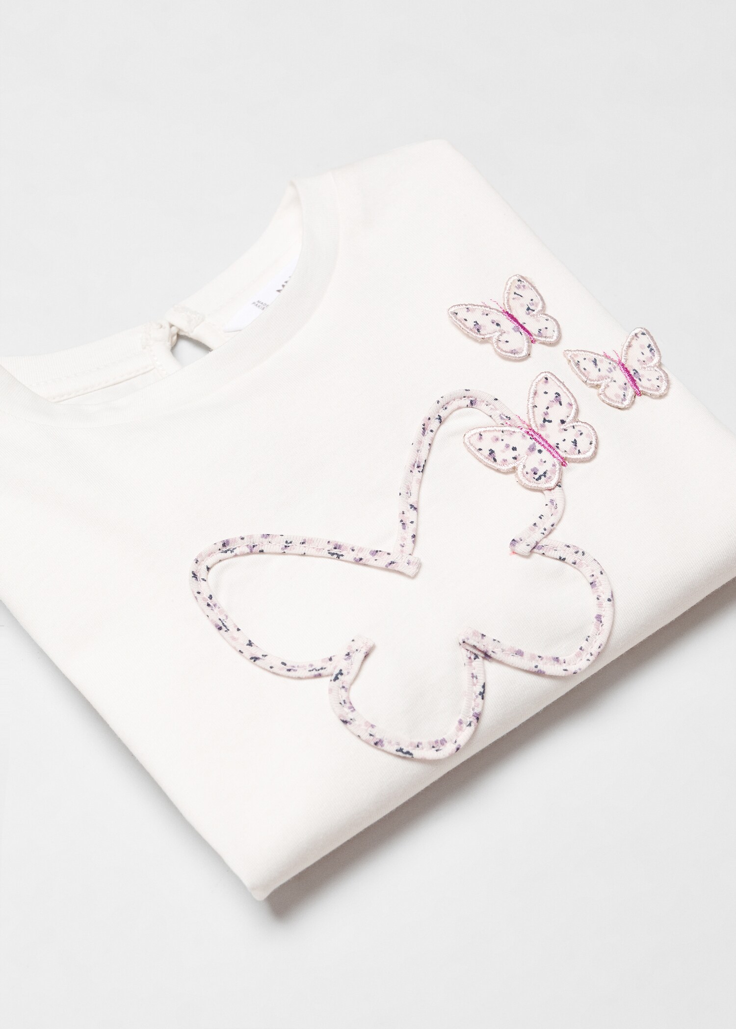Embroidered butterflies t-shirt - Детальніше про товар 8