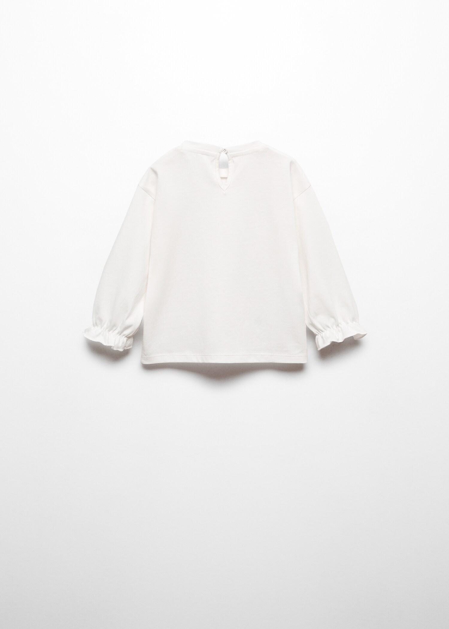 Embroidered butterflies t-shirt - Зворотна сторона товару