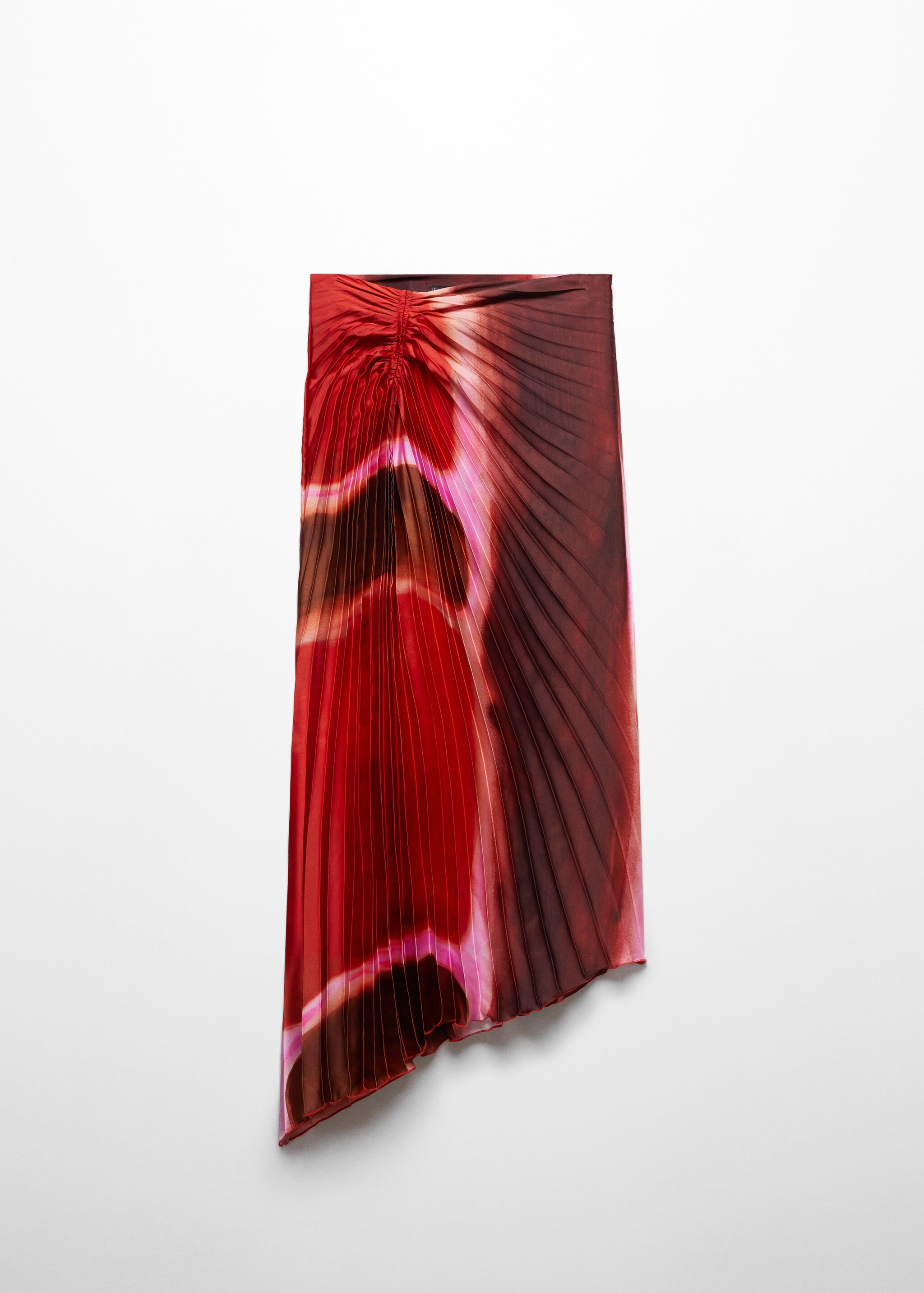 Tie-dye pleated skirt - Article without model