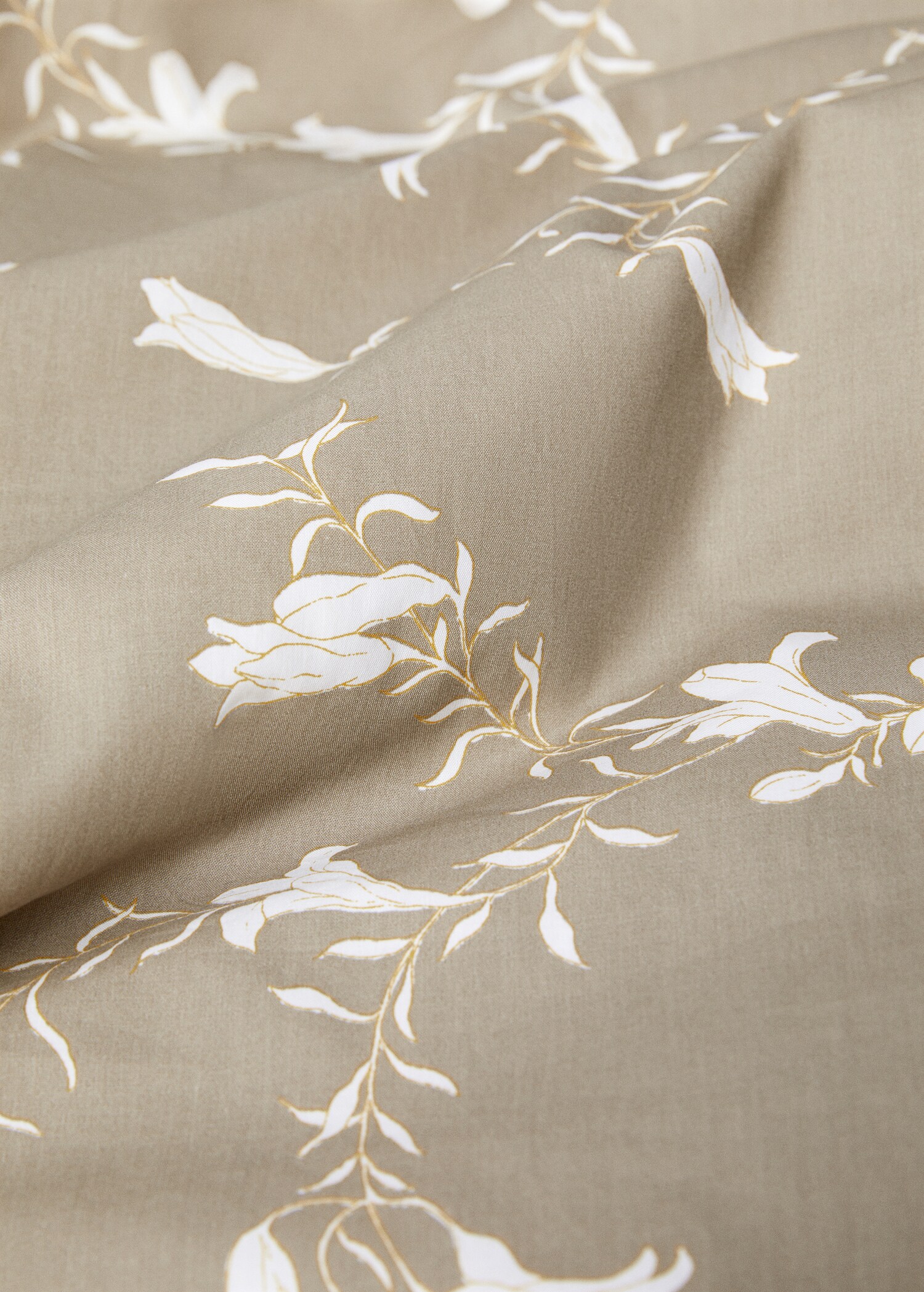 Housse de couette contrastée fleurs Lit 150/160 cm - Détail de l'article 1