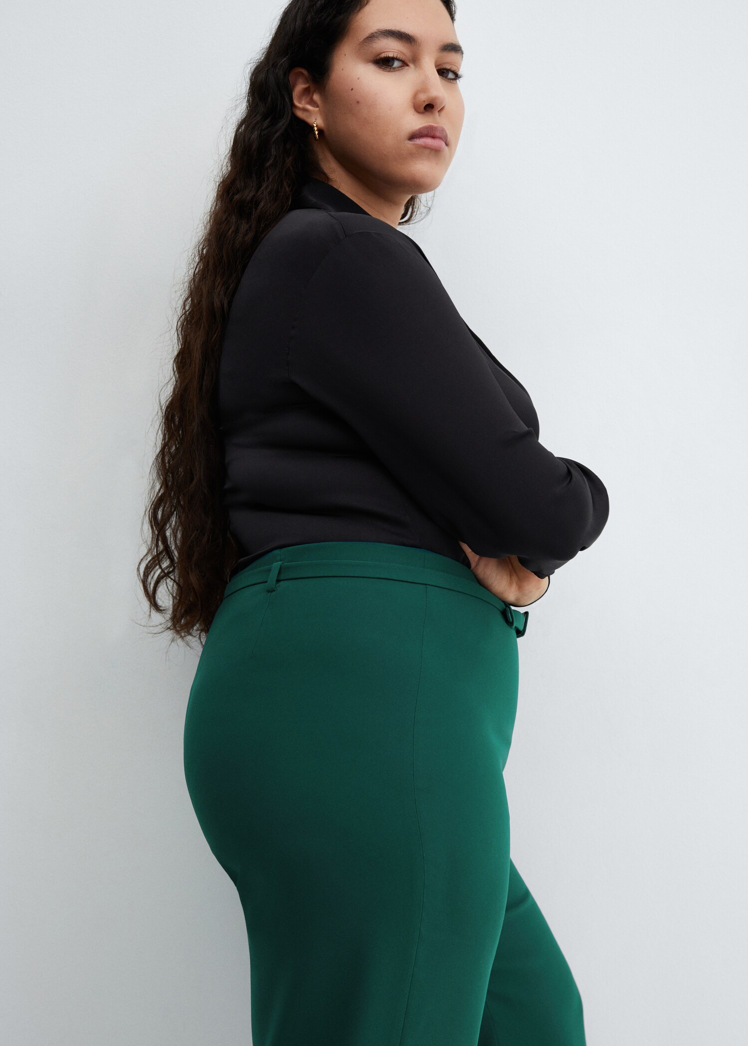 Pantalon wideleg ceinture - Détail de l'article 4