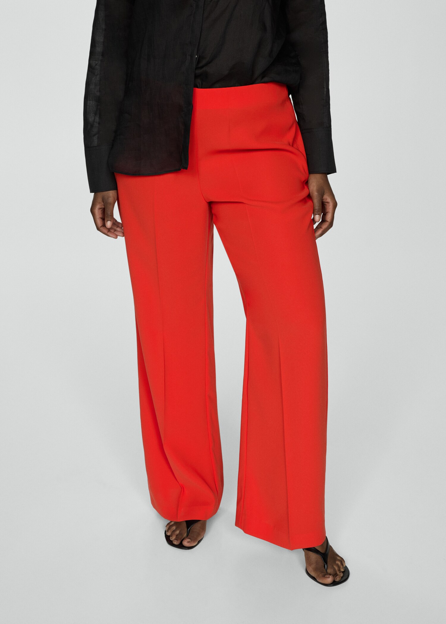 Pantalon wideleg ceinture - Détail de l'article 4