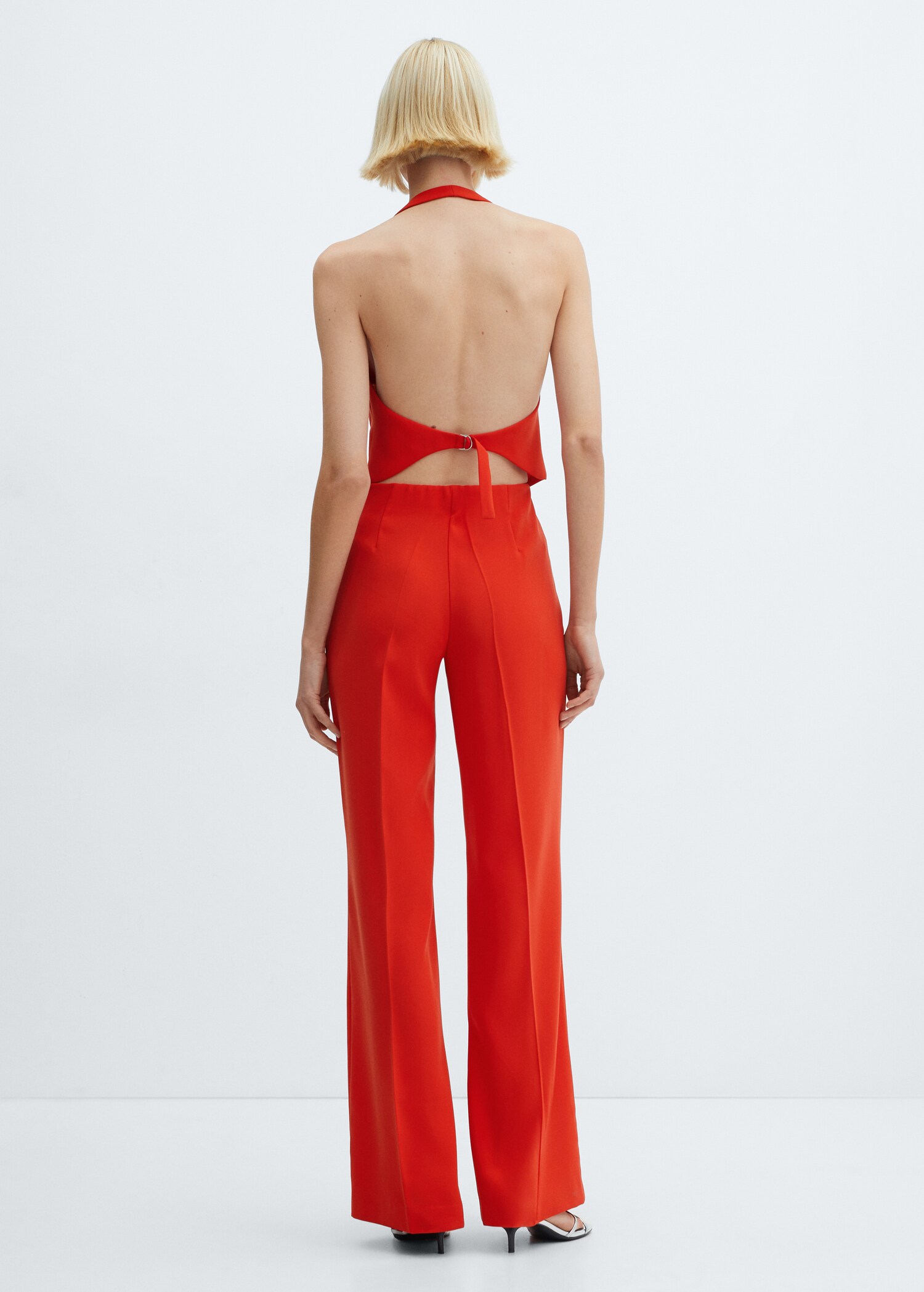 Pantalon wideleg ceinture - Verso de l’article