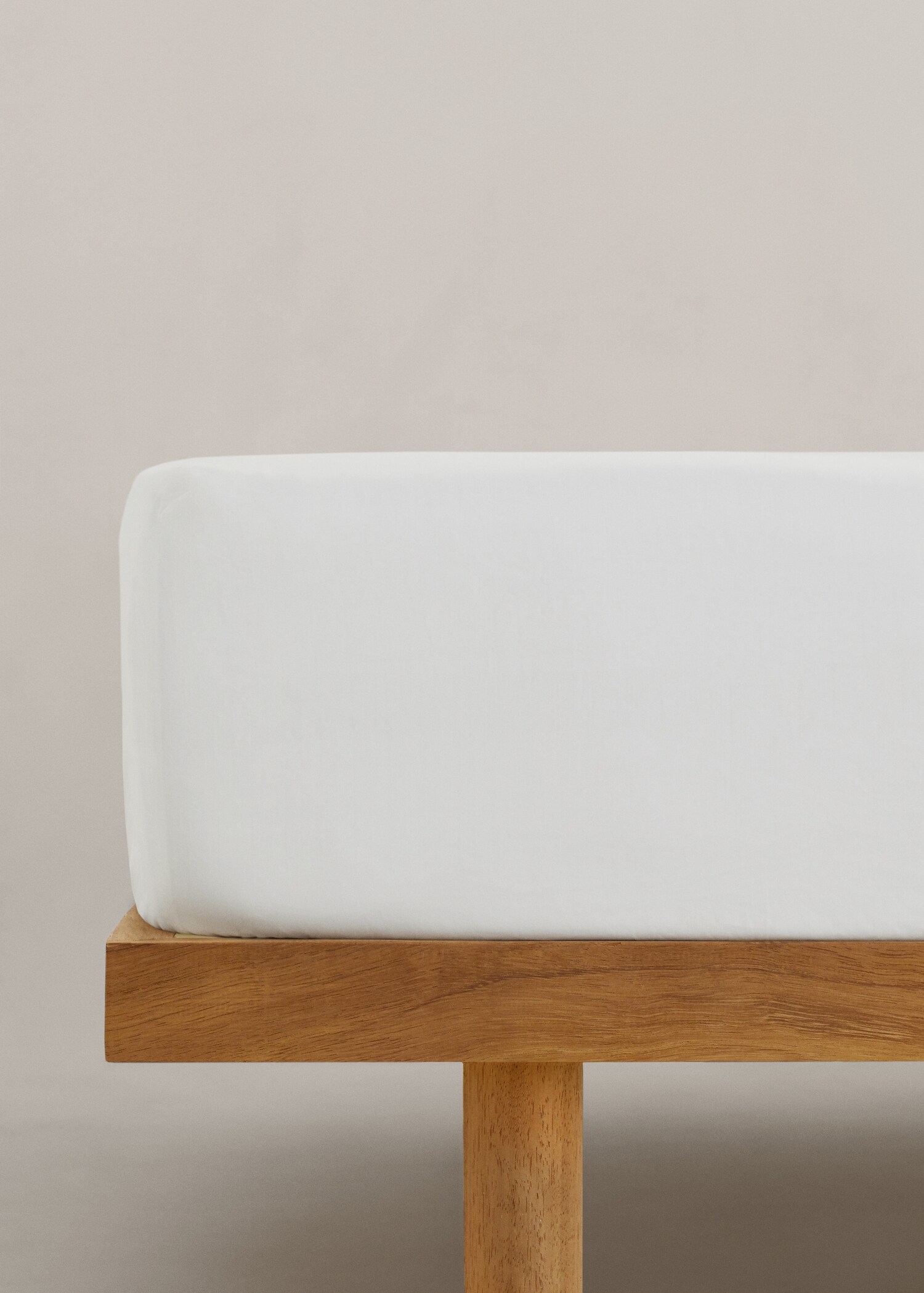Cotton fitted sheet 150cm - Article without model