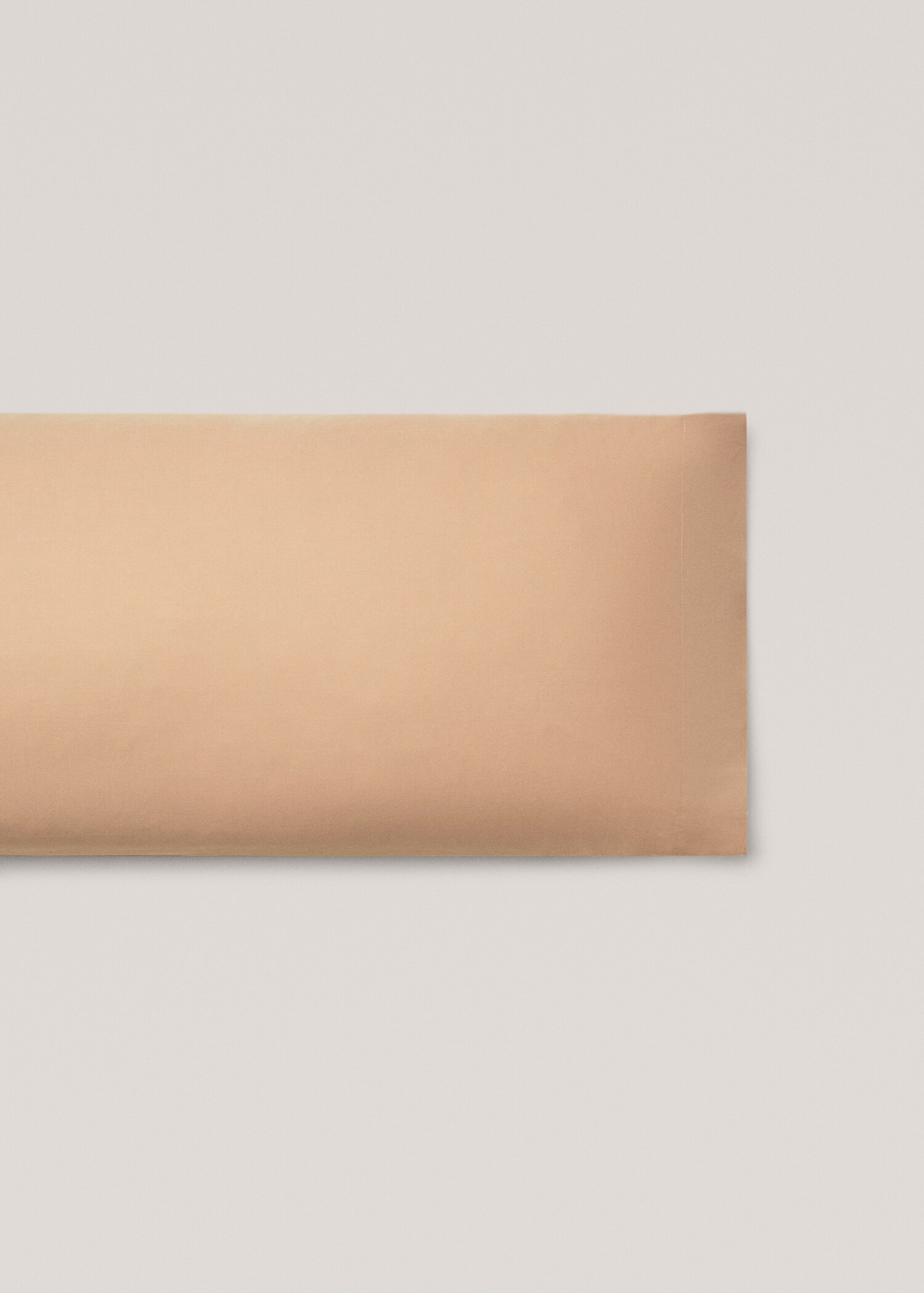 Plain cotton pillowcase 45x110cm - Article without model