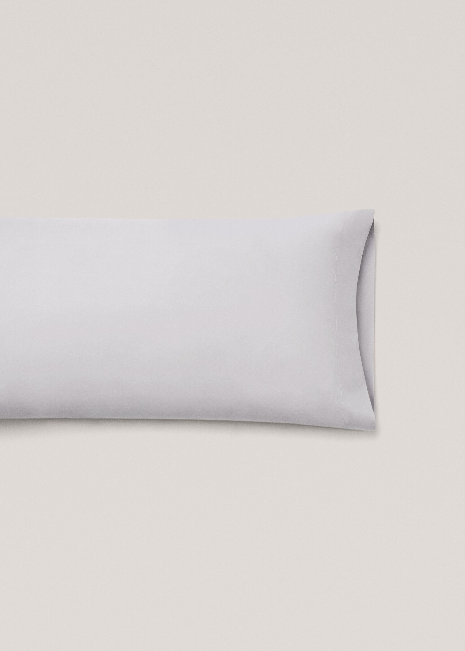 Plain cotton pillowcase 45x110cm - Article without model