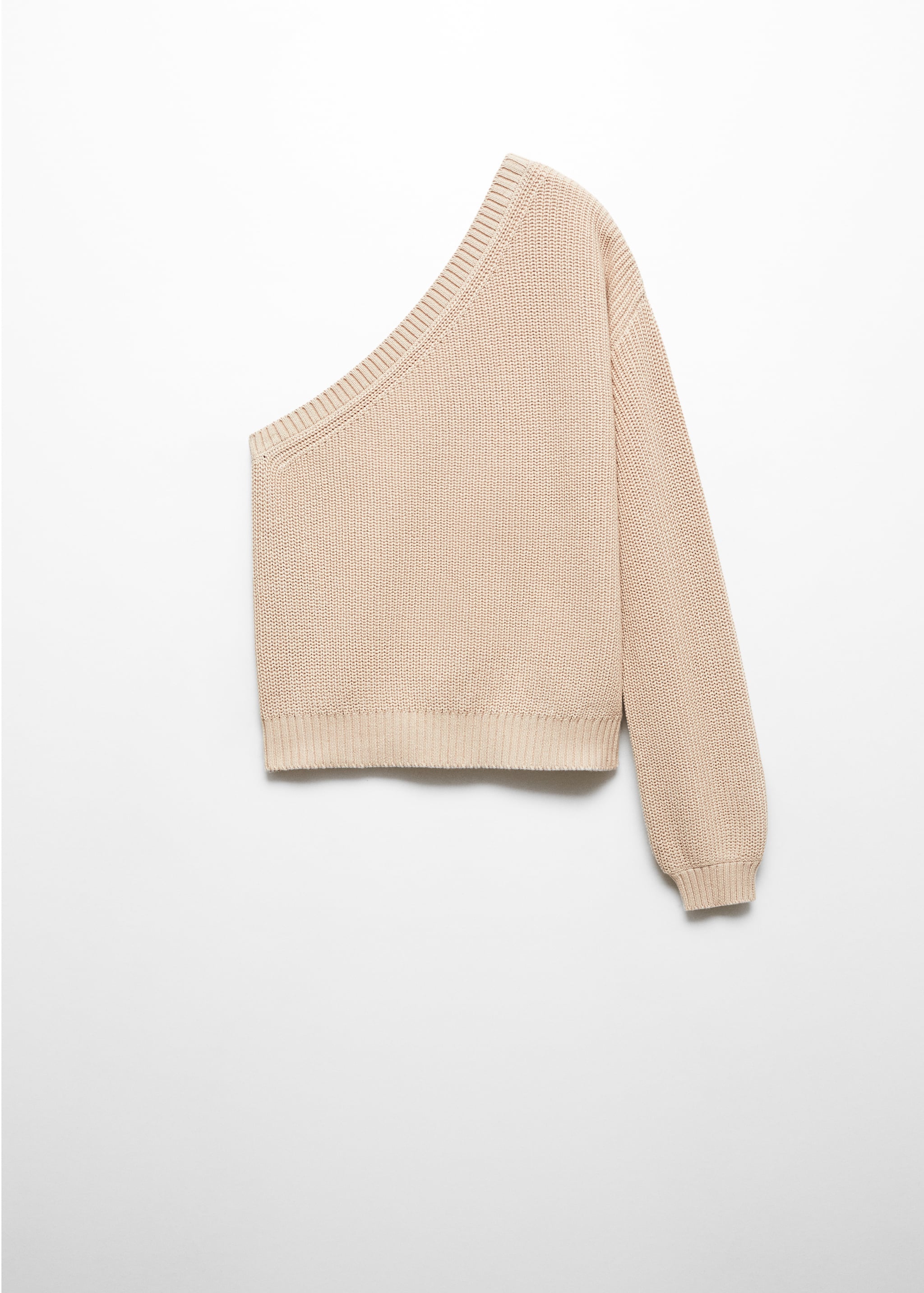Asymmetric knit sweater - Article without model