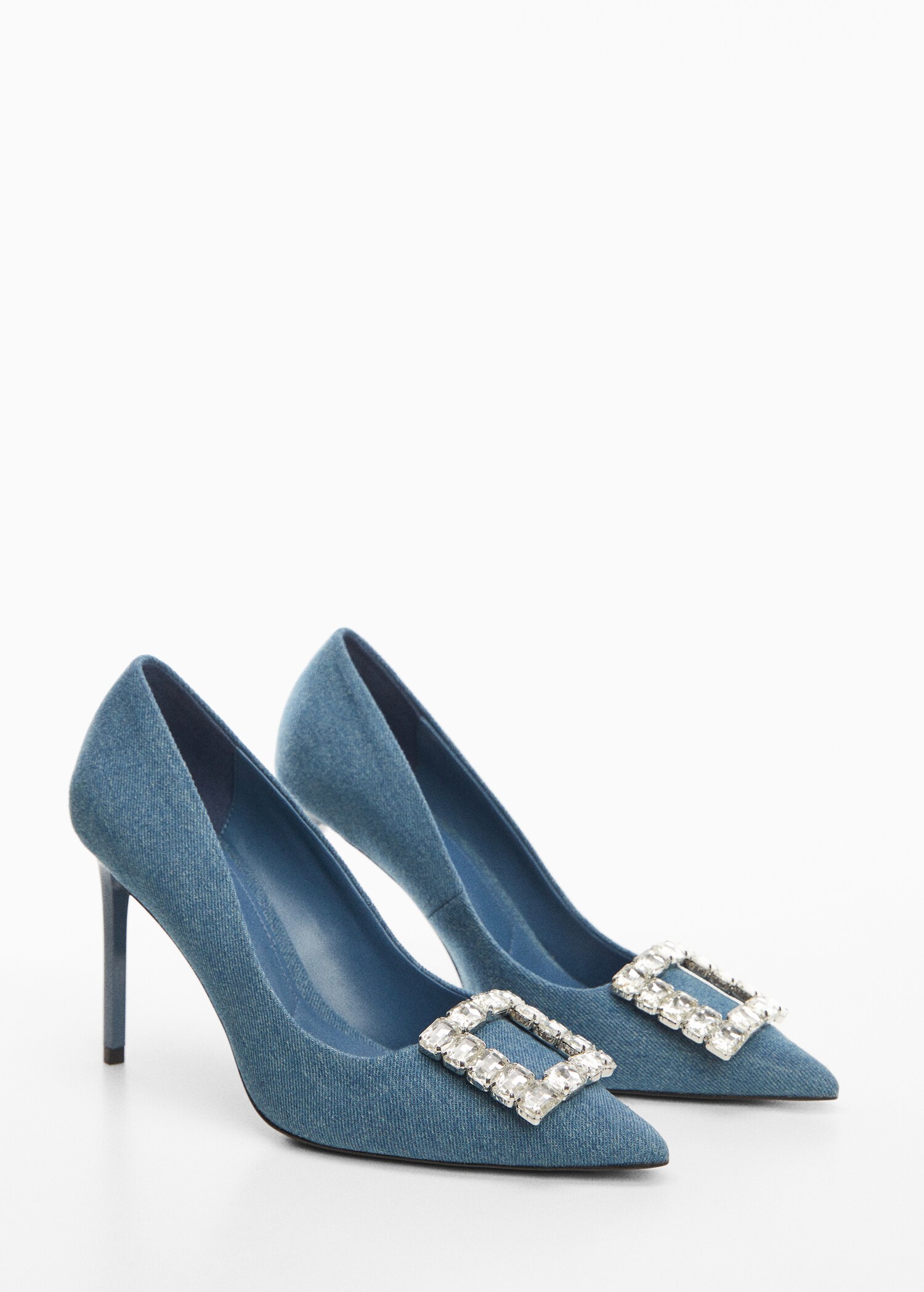 Jewel denim shoe - Medium plane