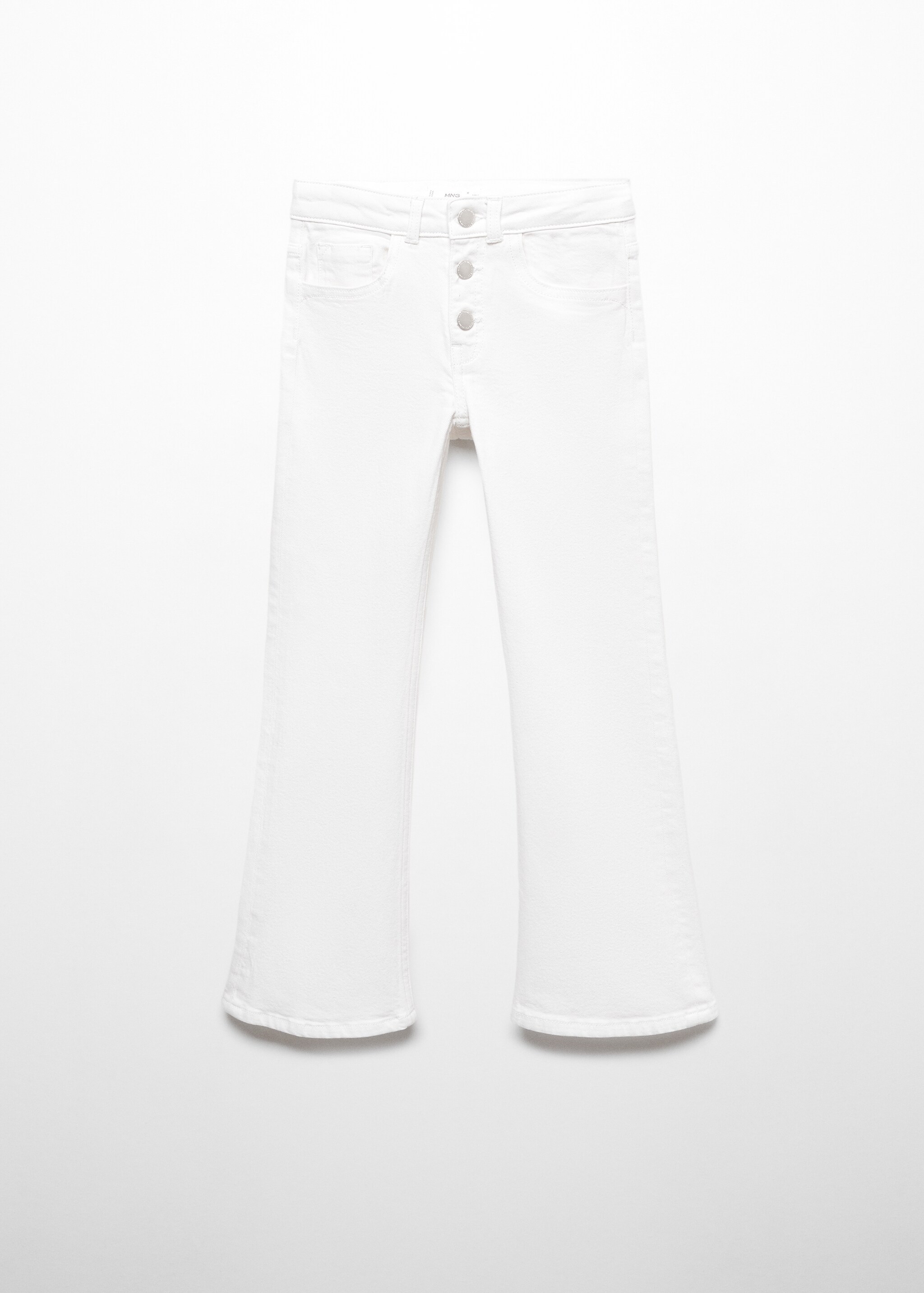 Flared Jeans mit Knöpfen - Artikel ohne Model