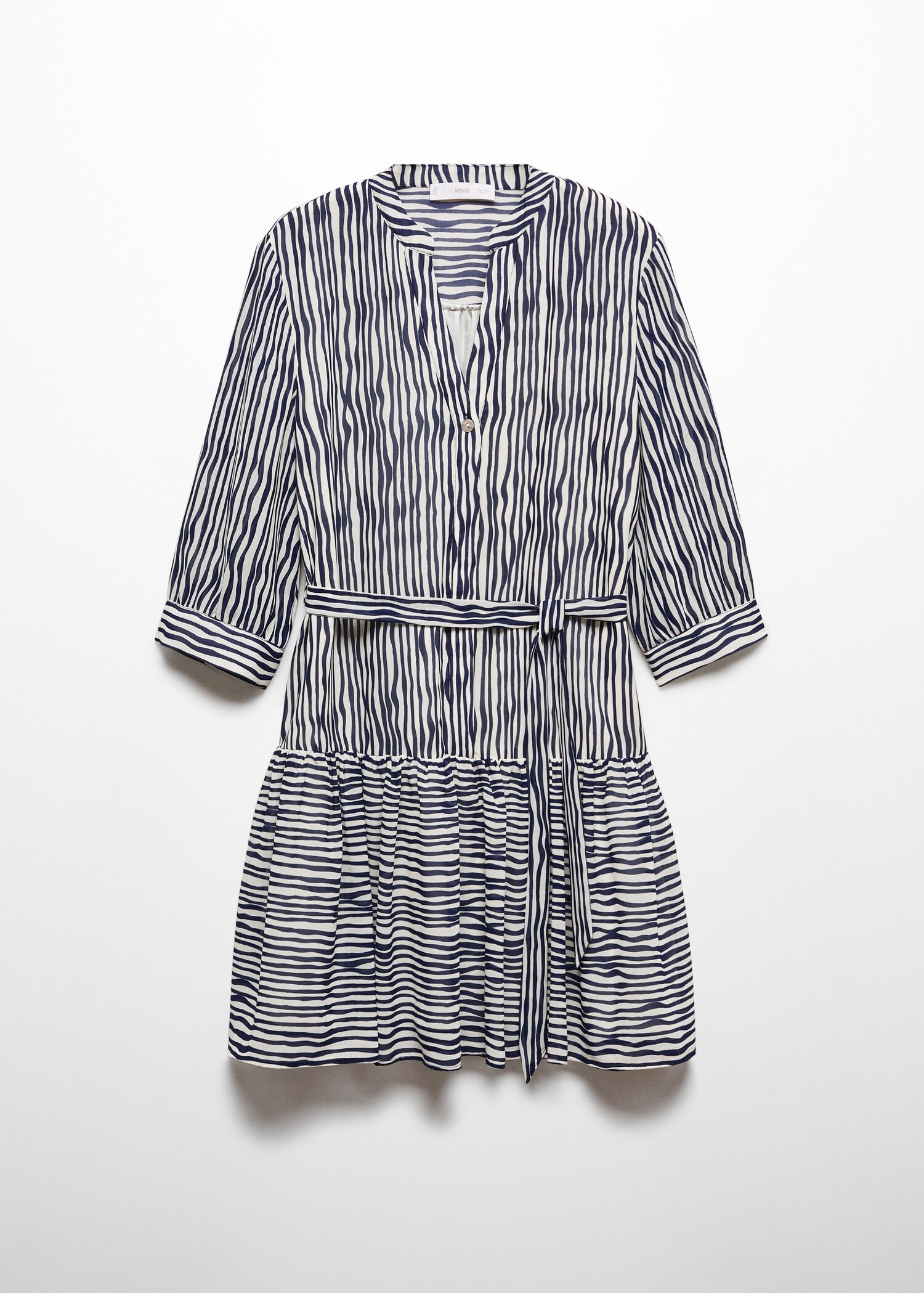 Printed bow dress - Barang tanpa model