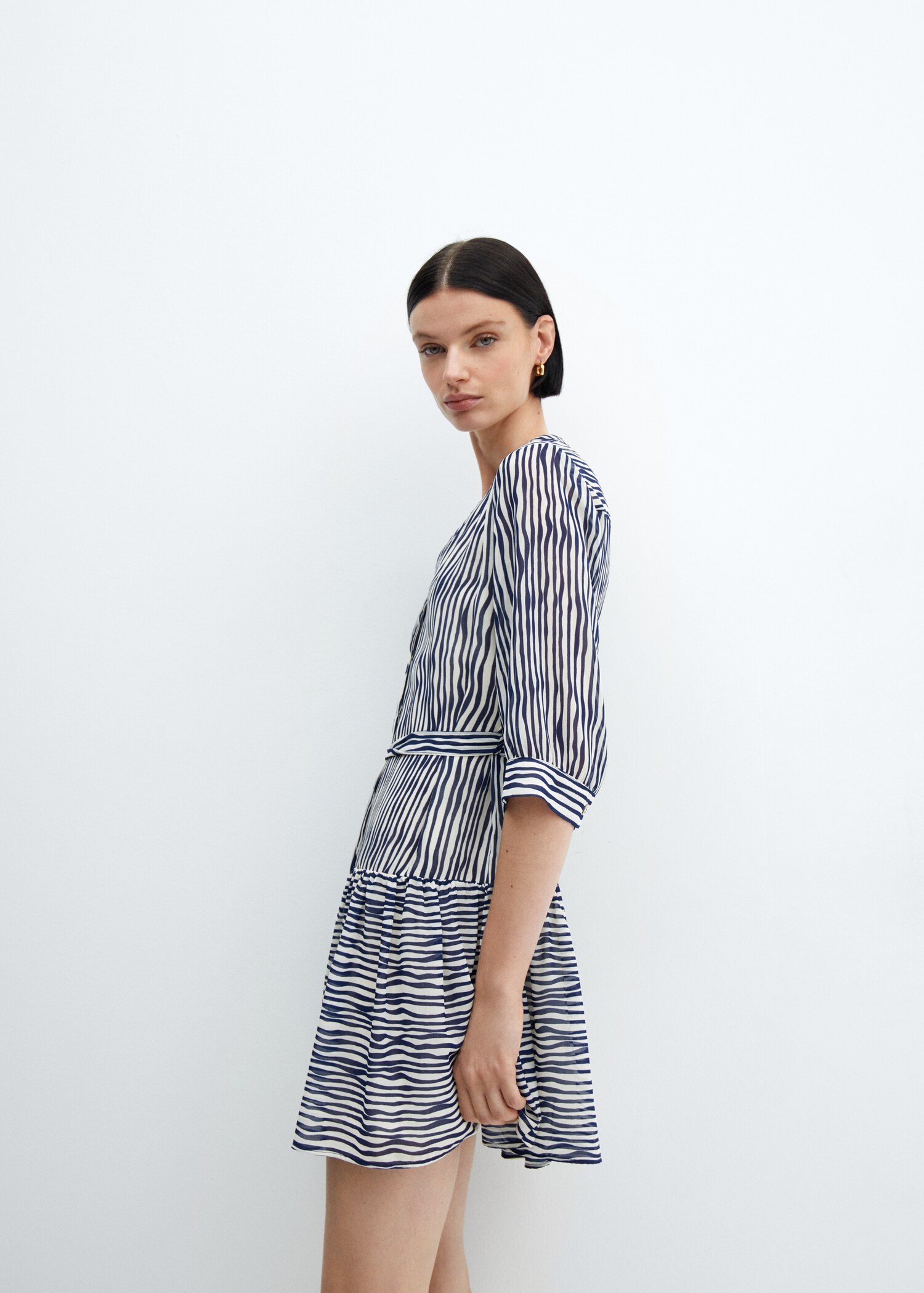 Printed bow dress - Rincian barang 2