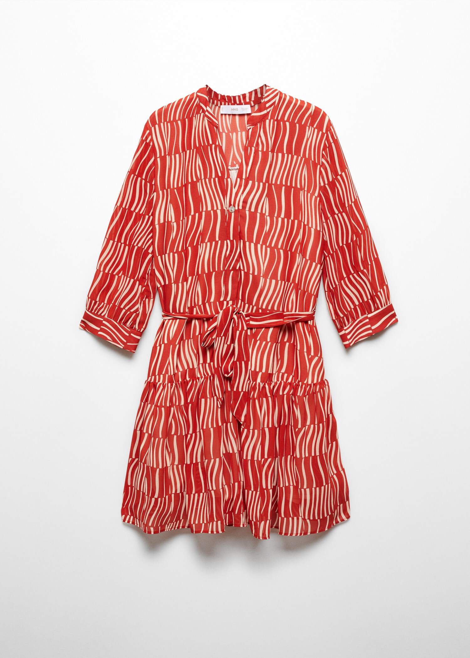Printed bow dress - Barang tanpa model