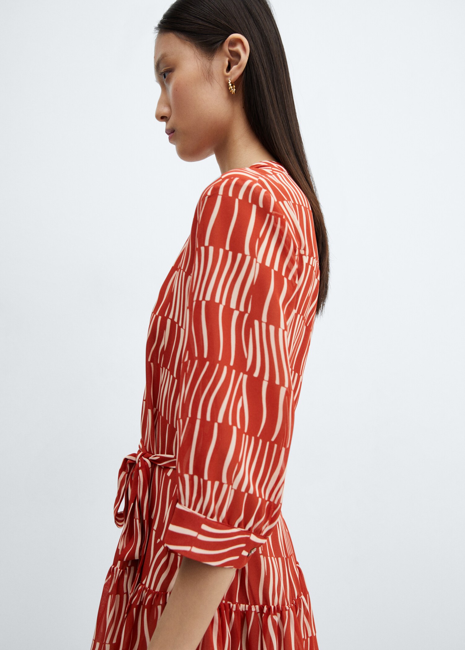 Printed bow dress - Rincian barang 6