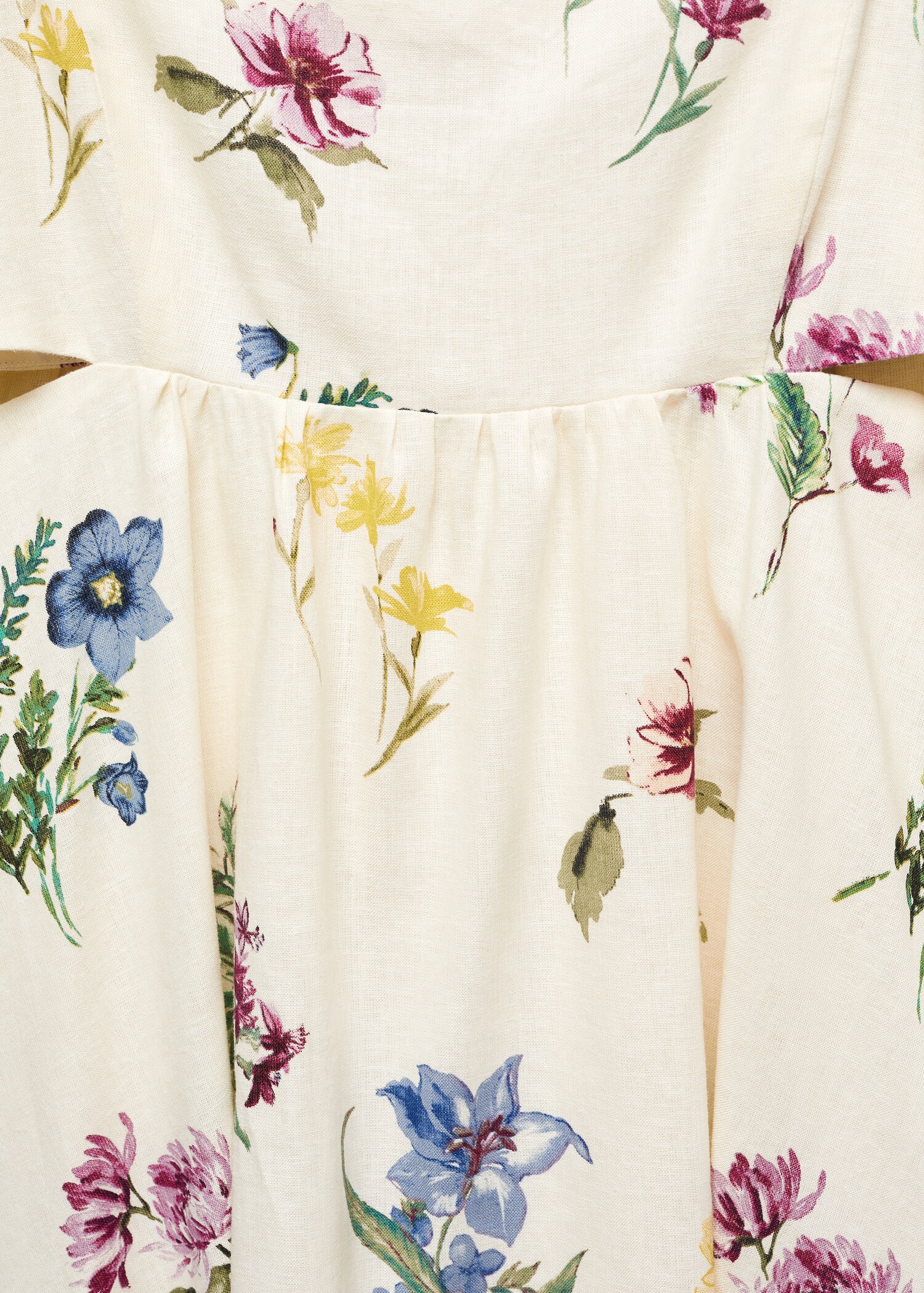 Robe en lin à fleurs - Détail de l'article 8