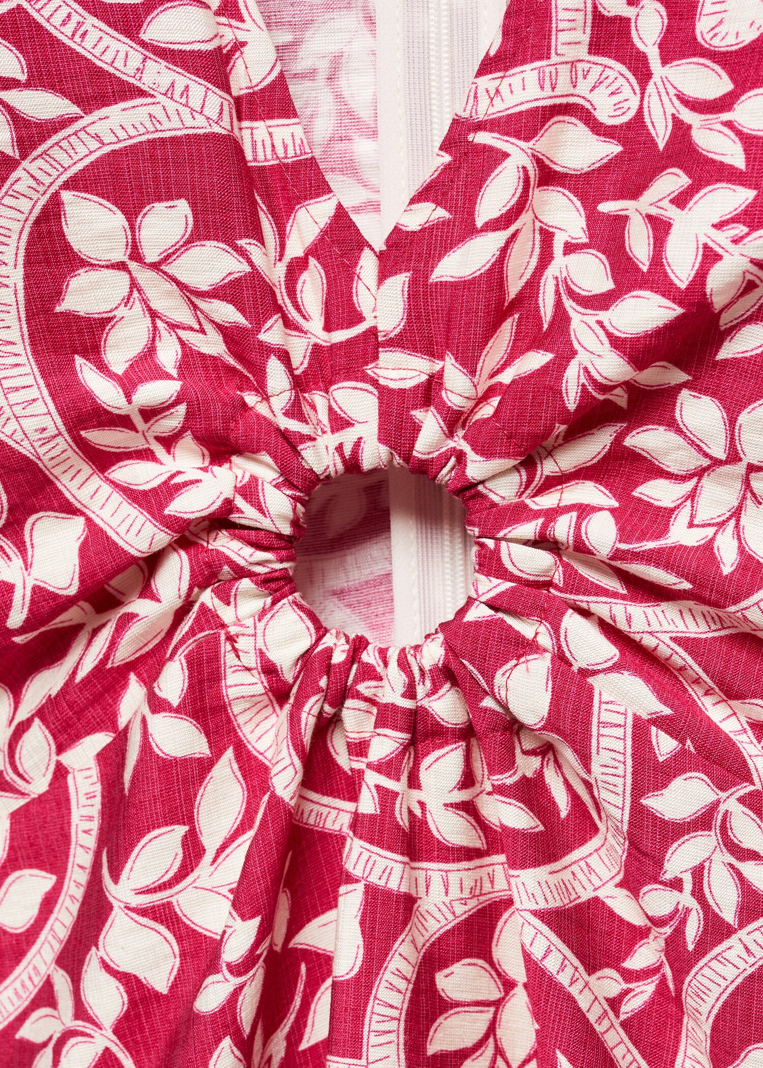 Robe fleurie détail anneau - Détail de l'article 8