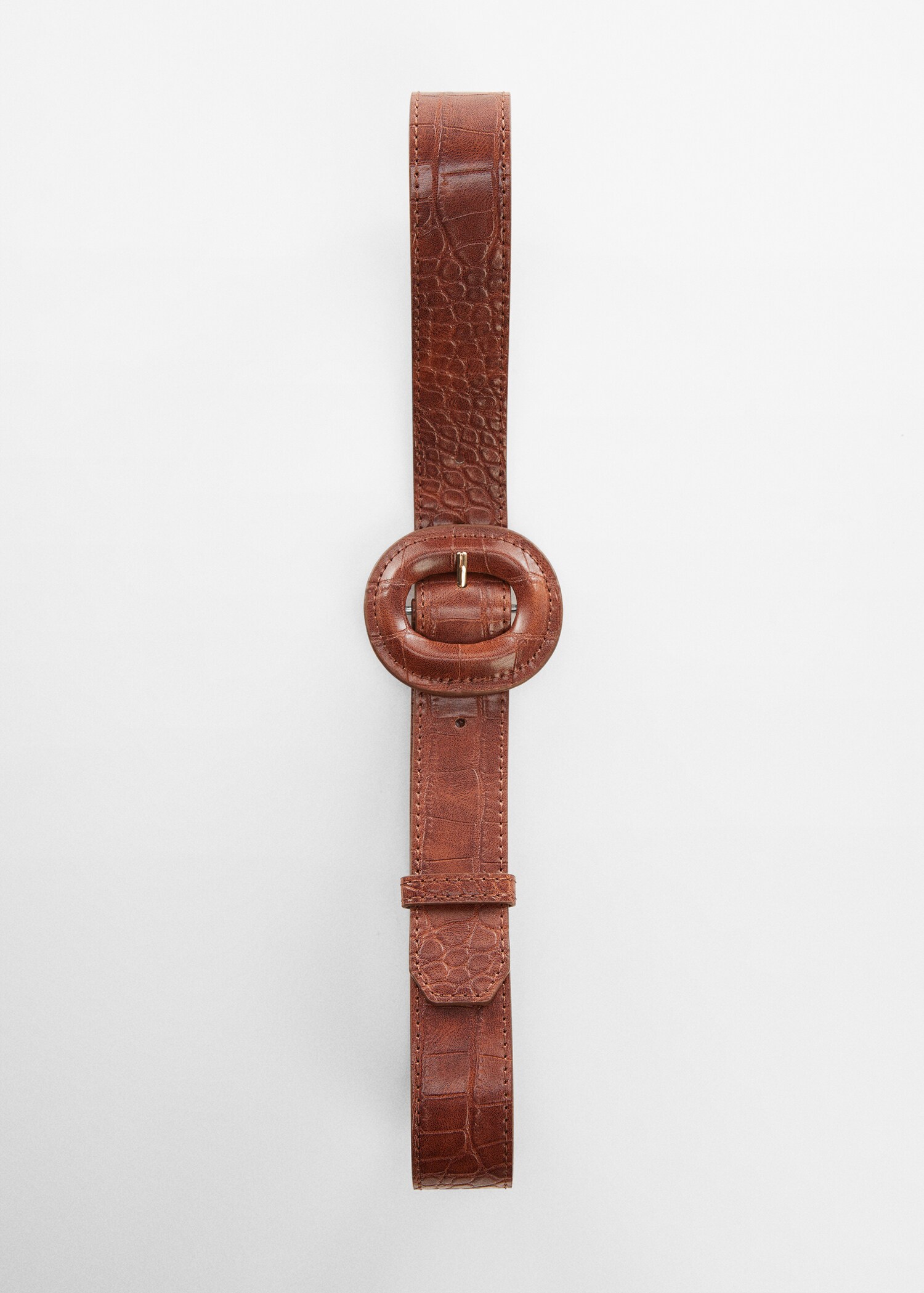 Animal print effect belt - Details of the article 2