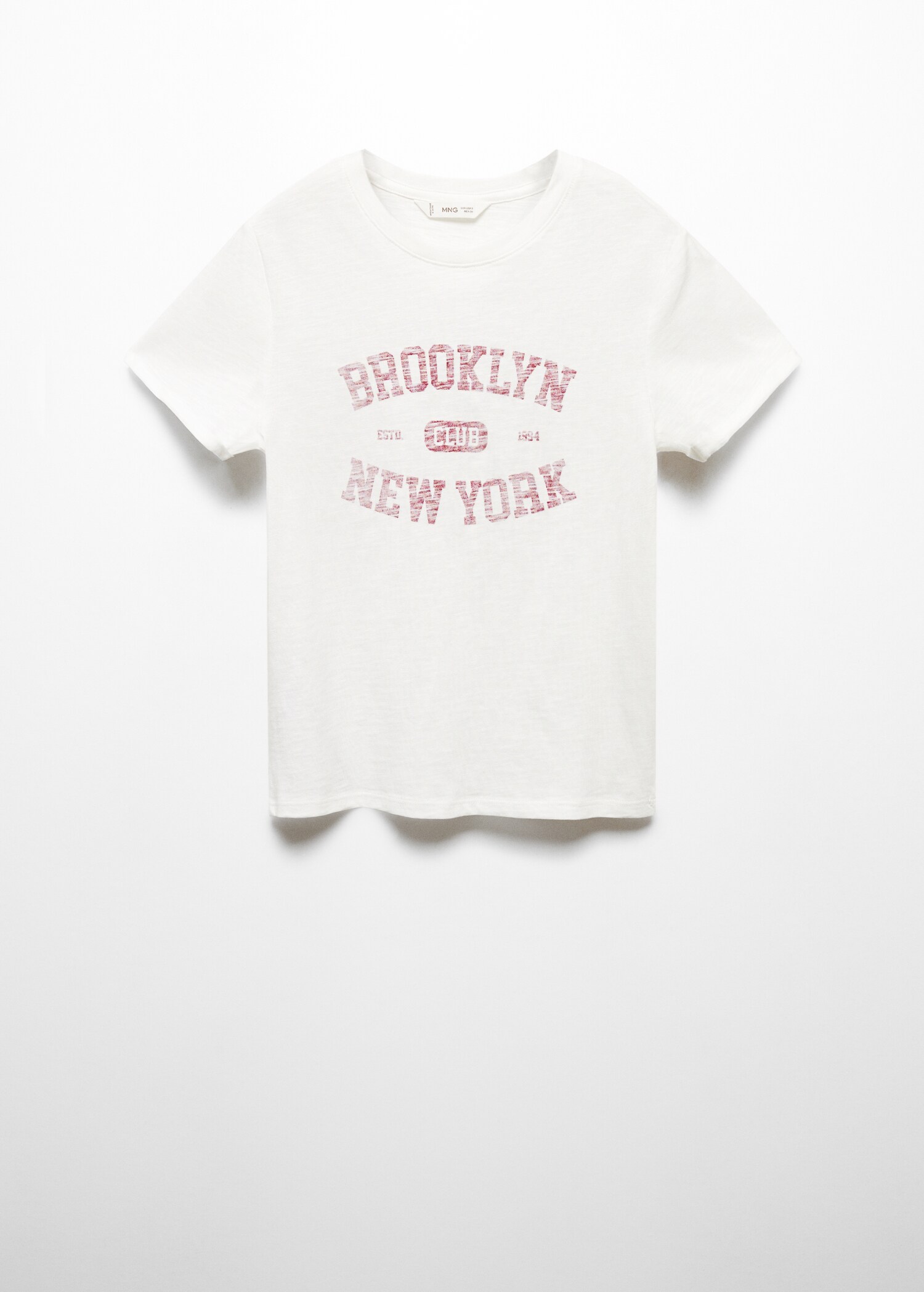 Camiseta mensaje estampado - Artículo sin modelo