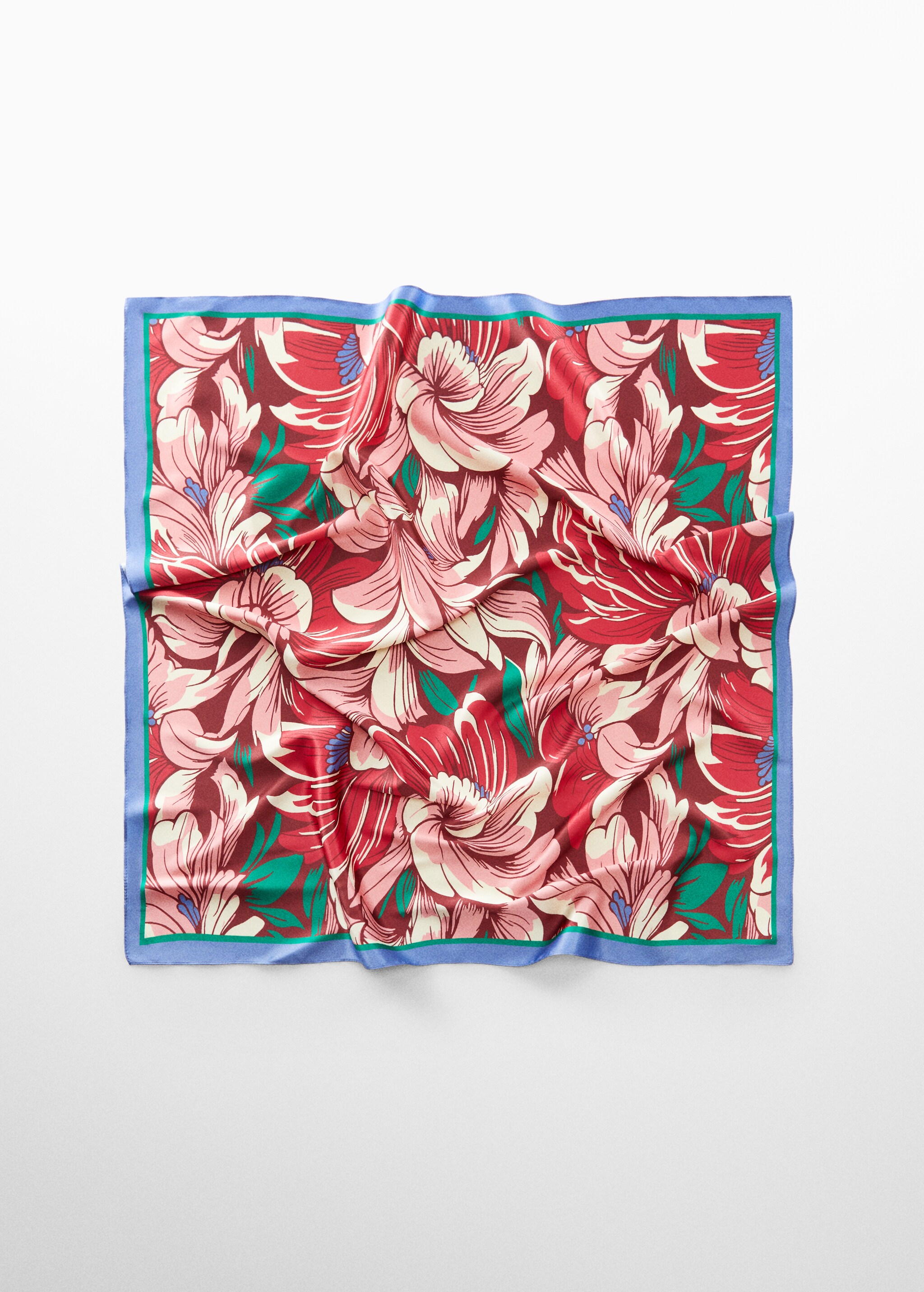 Foulard imprimé à fleurs - Article sans modèle