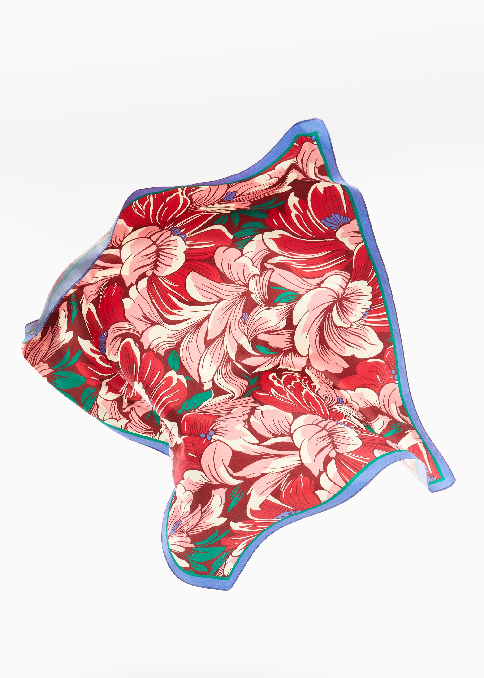 Floral printed scarf - Details of the article 5