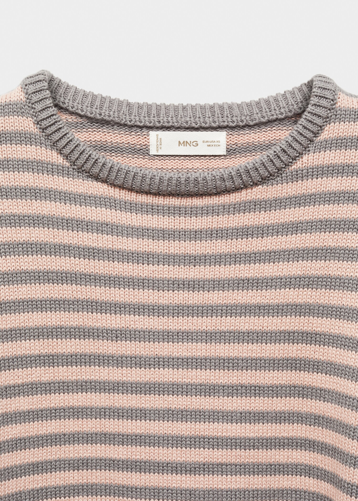 Striped knit sweater - Details of the article 8