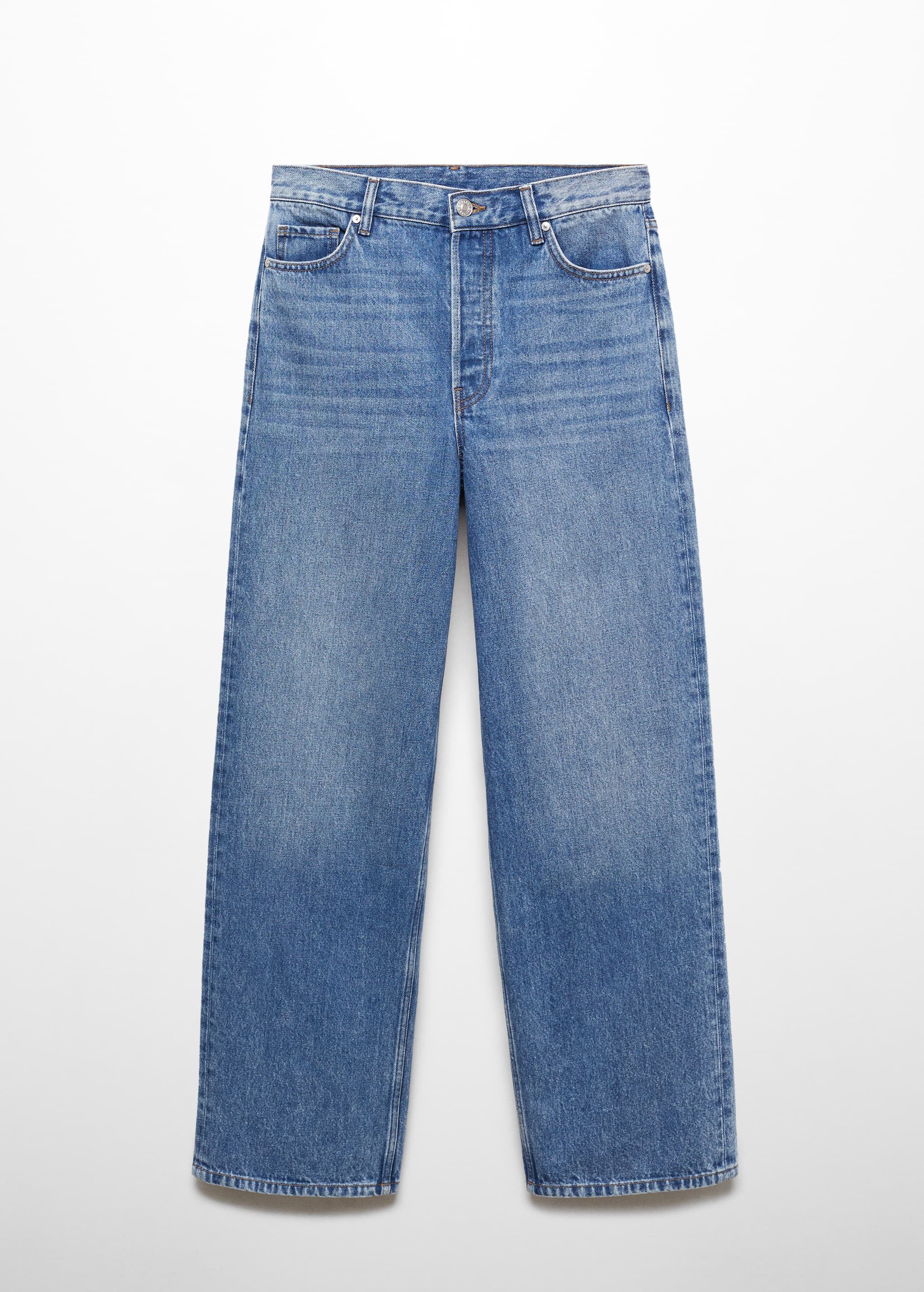 Loose mid-rise wideleg jeans - Article without model