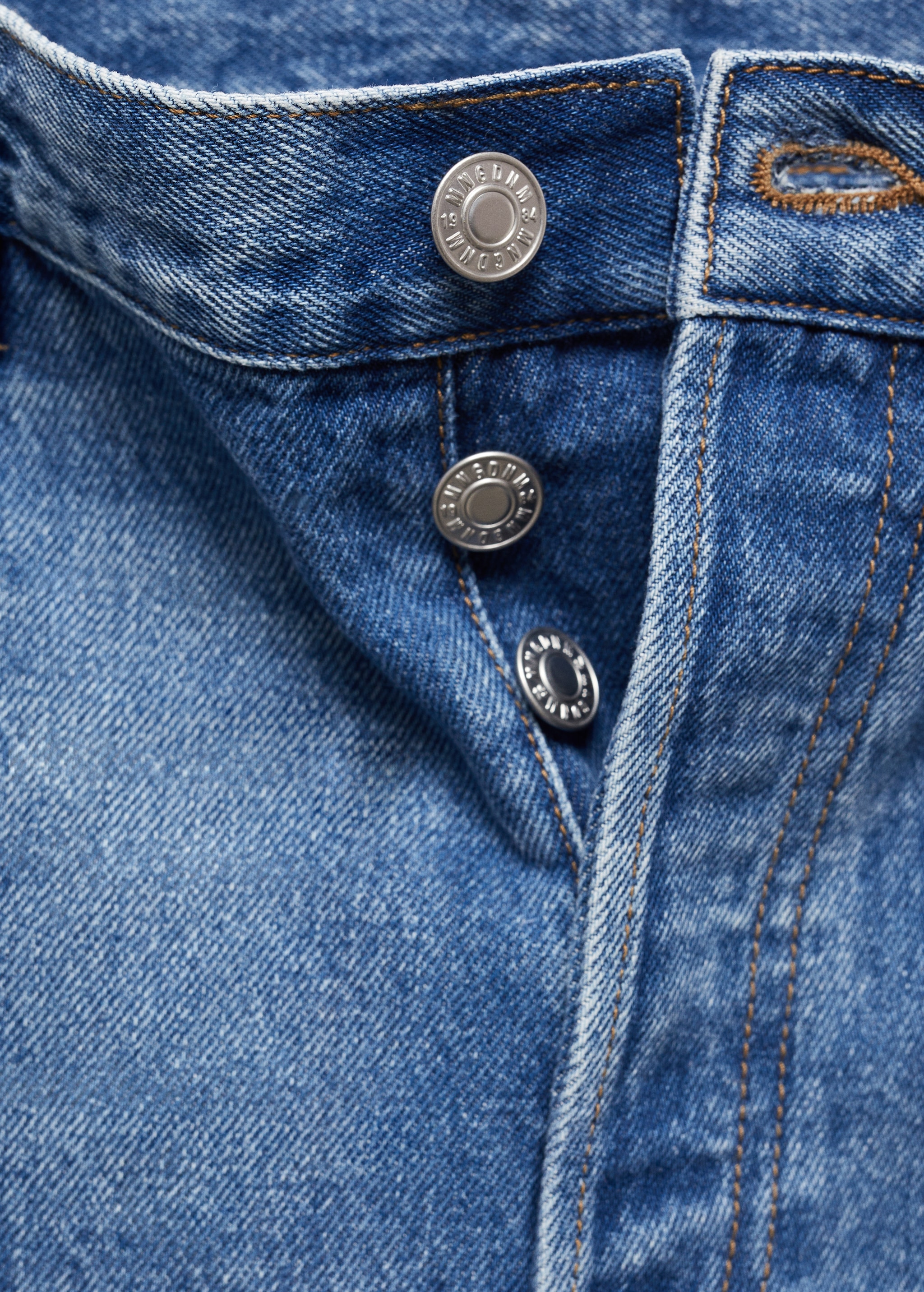 Loose mid-rise wideleg jeans - Details of the article 8