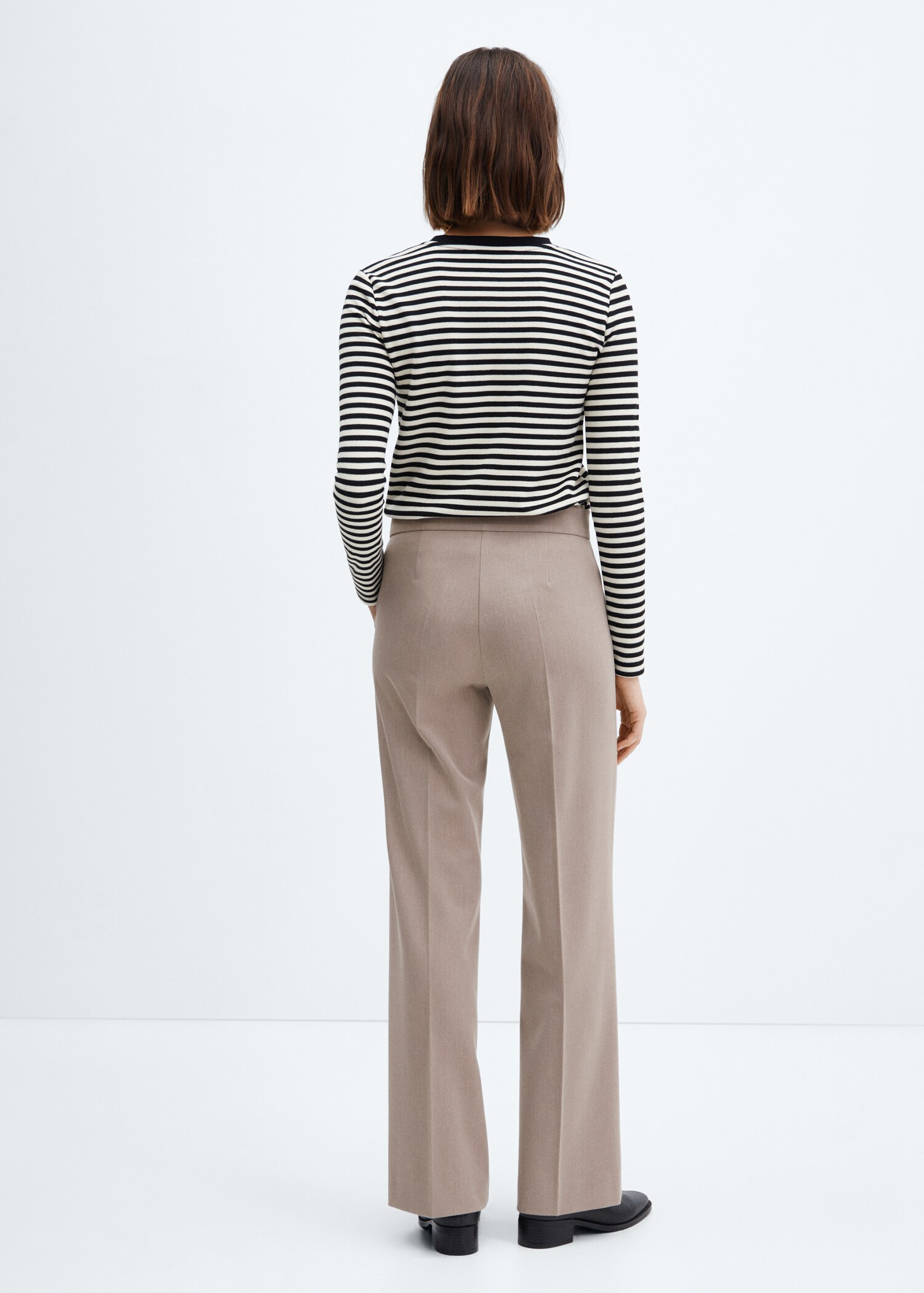 Pantaloni wideleg vita media - Retro dell'articolo