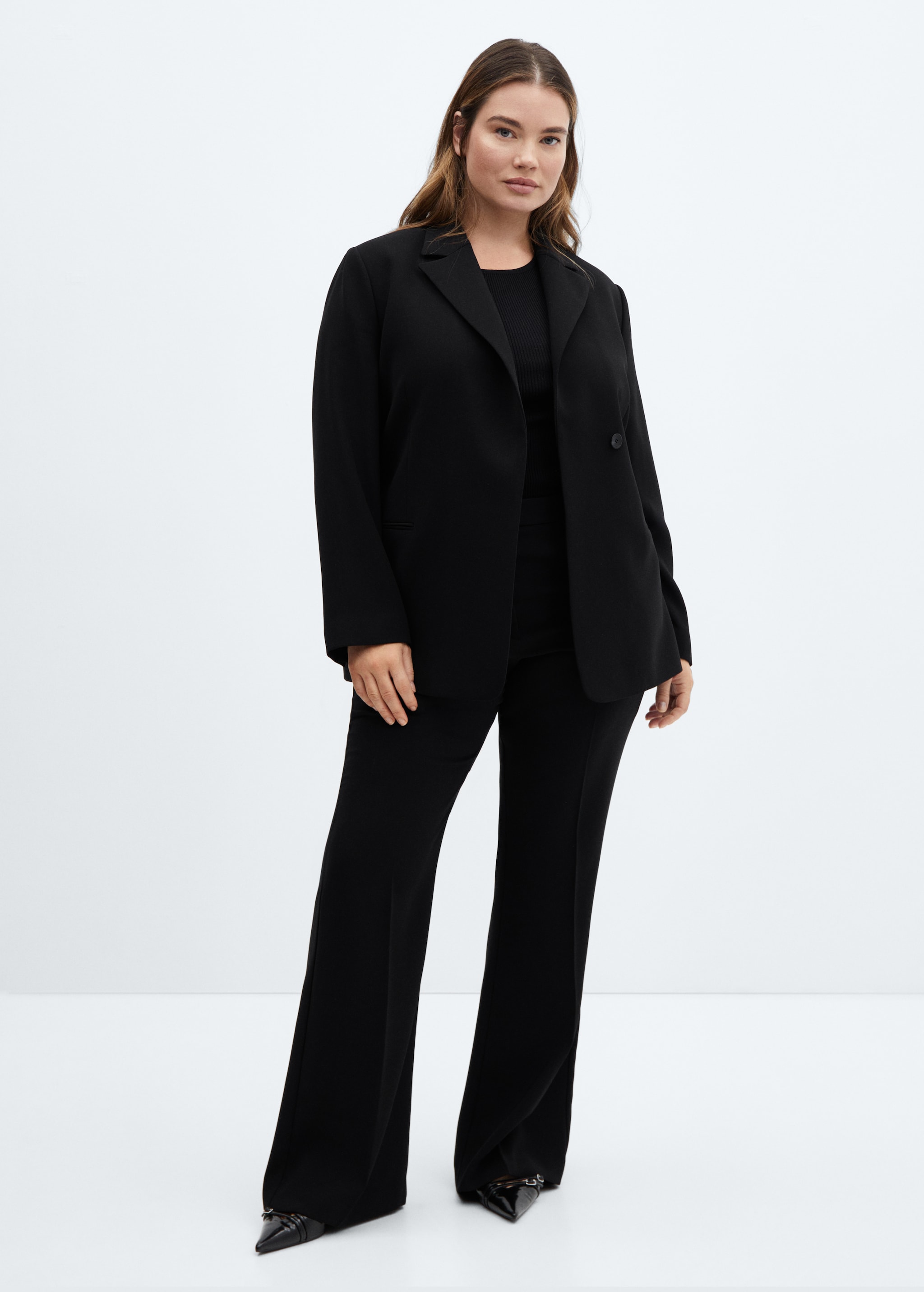 Flared trouser suit - Details of the article 3