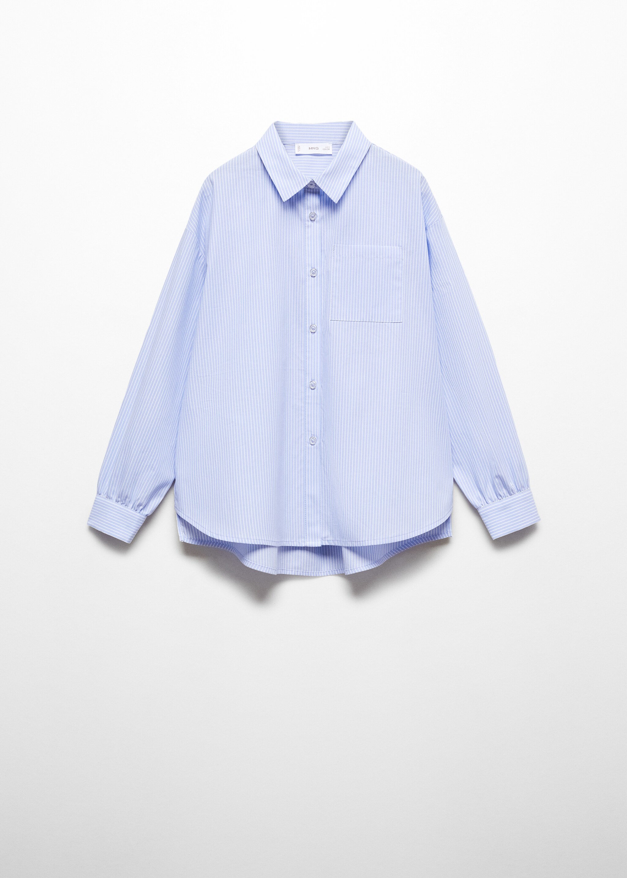 Camicia oversize righe - Articolo senza modello