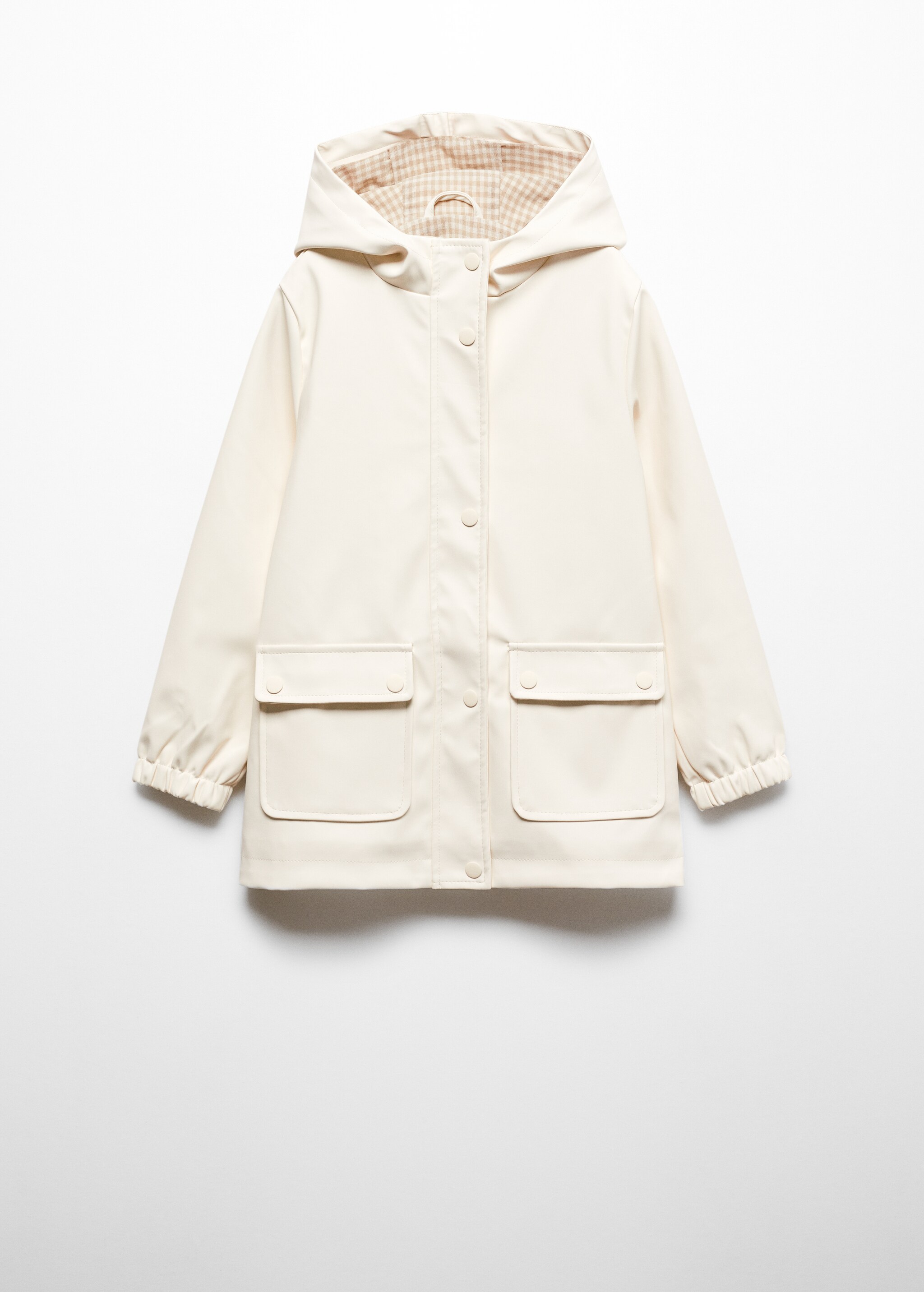 Raincoat hooded jacket - Article without model