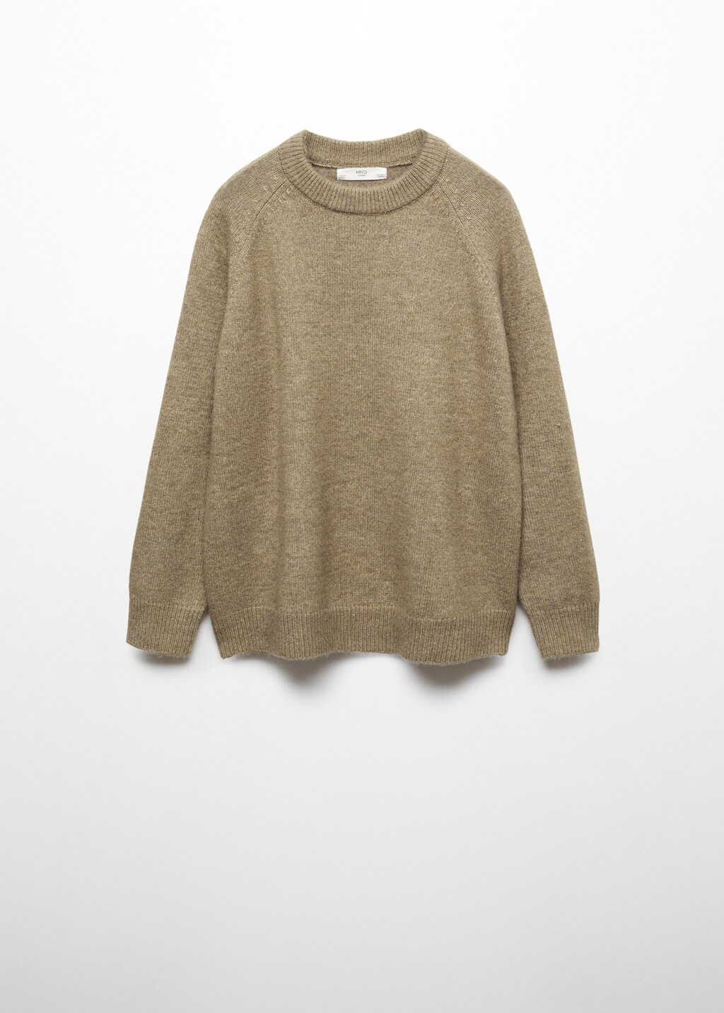 Round-neck knitted sweater - image 4