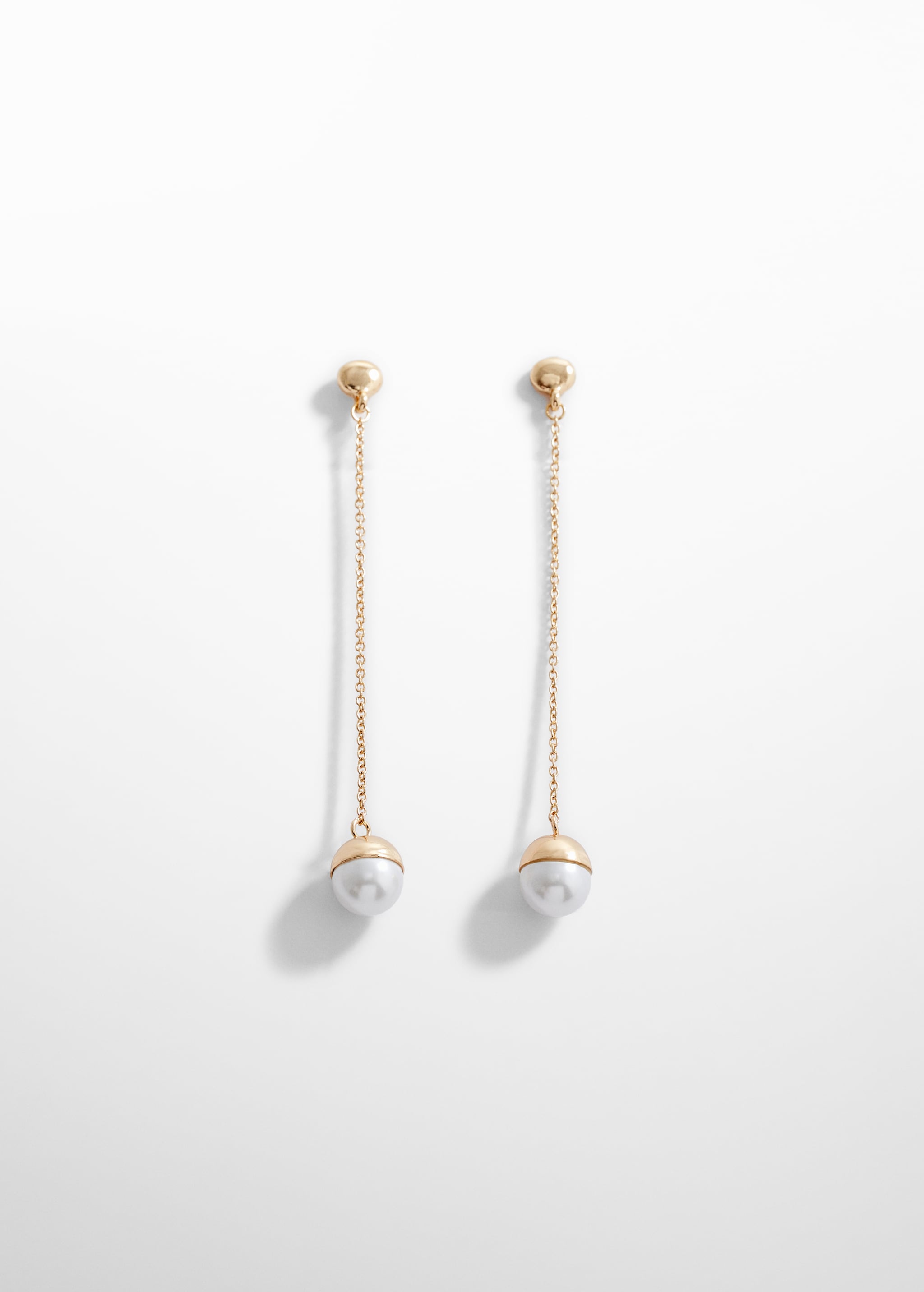 Pearl pendant earrings - Article without model