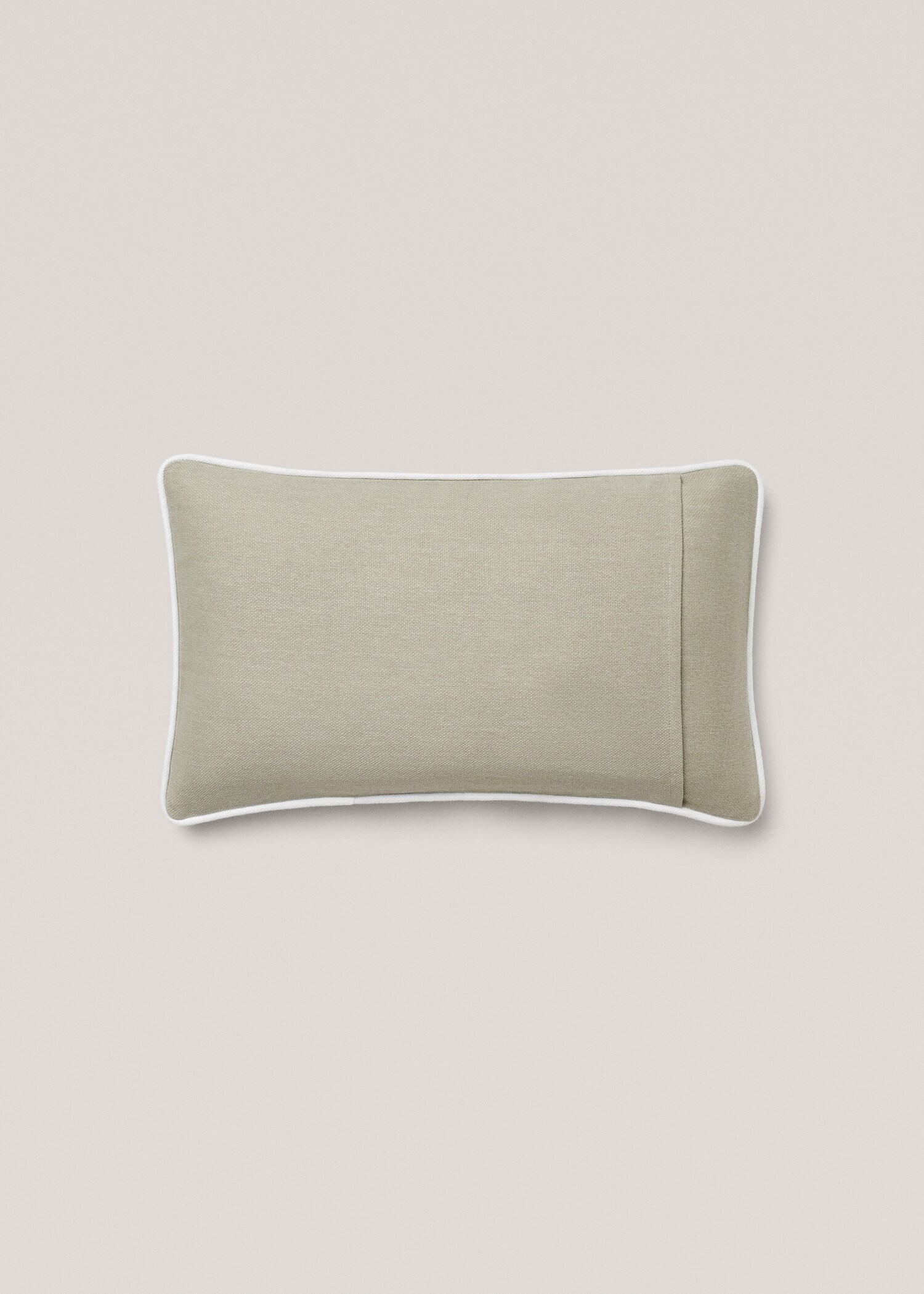Contrast-trim cushion cover 30x50cm - Details of the article 1