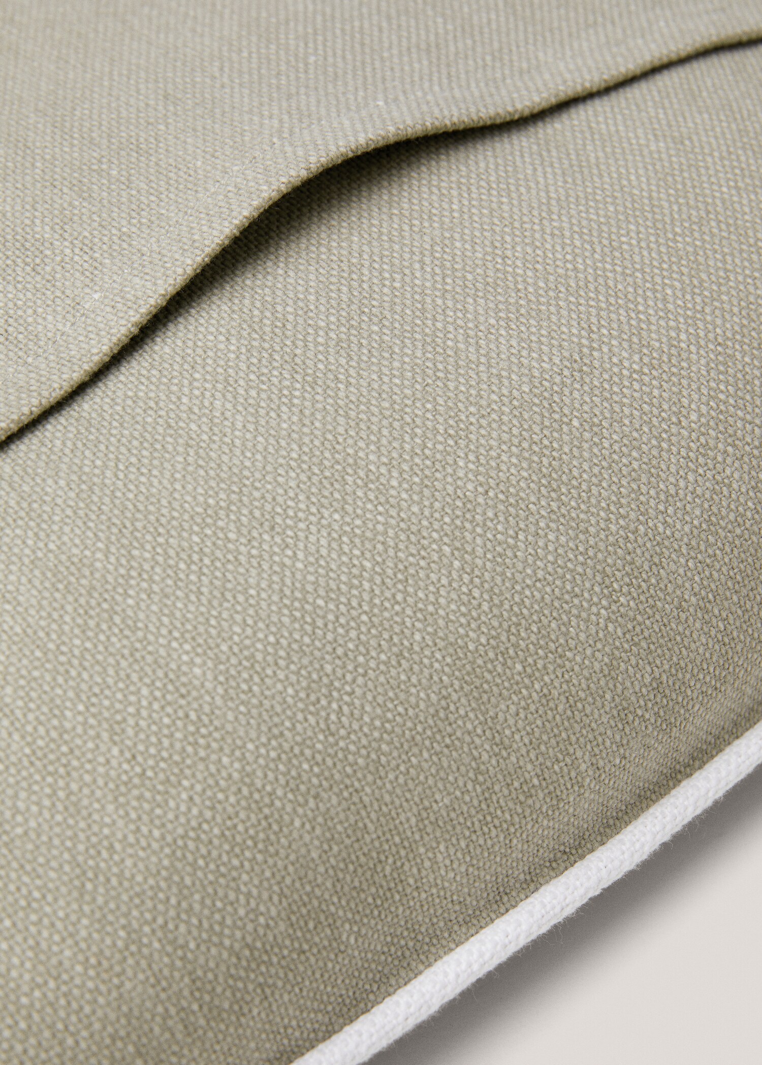 Contrast-trim cushion cover 30x50cm - Details of the article 2