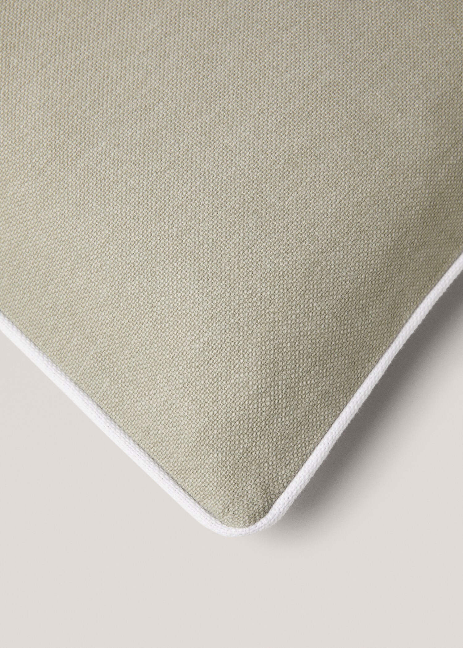 Contrast-trim cushion cover 30x50cm - Details of the article 3